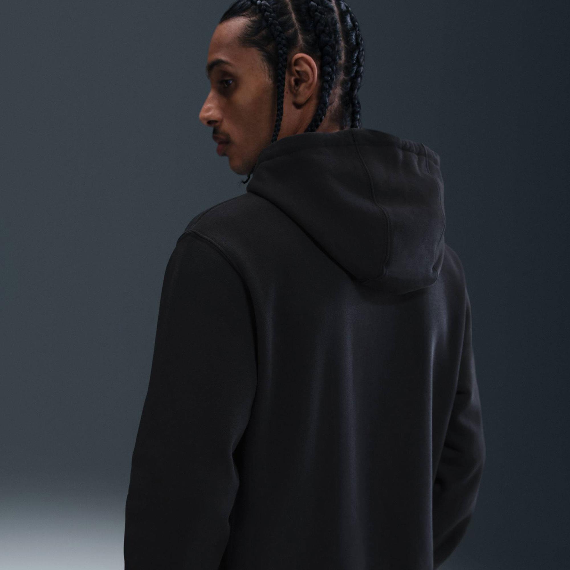 M NK CLUB BB PO HOODIE - BEYAZ