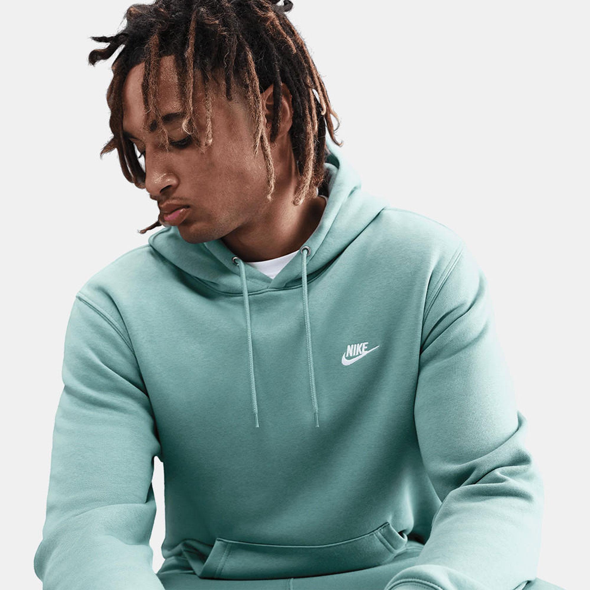 M NK CLUB BB PO HOODIE - BEYAZ(RUGAN)