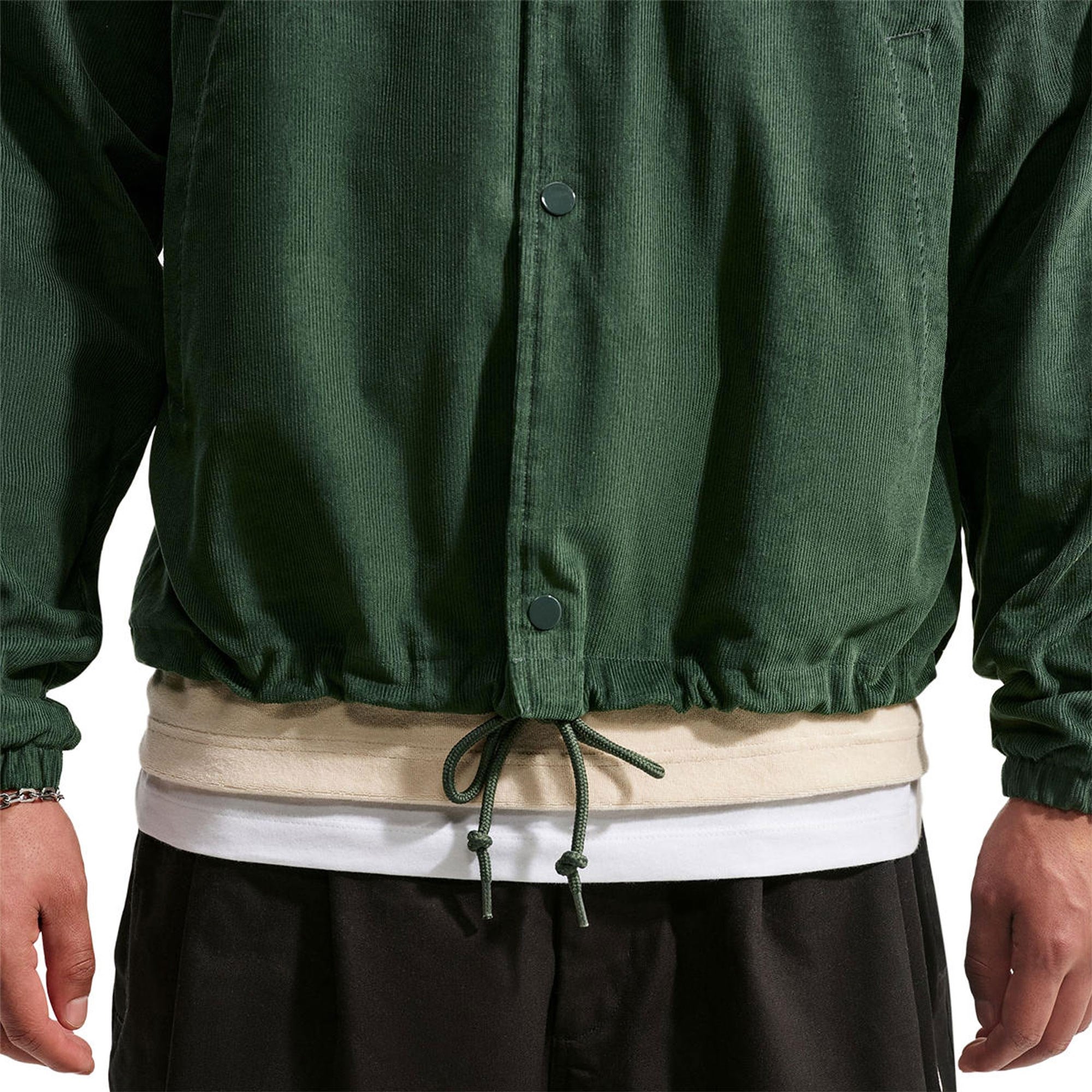 M NK CLUB CORD COACHES JKT NCC - SİYAH/KAHVE