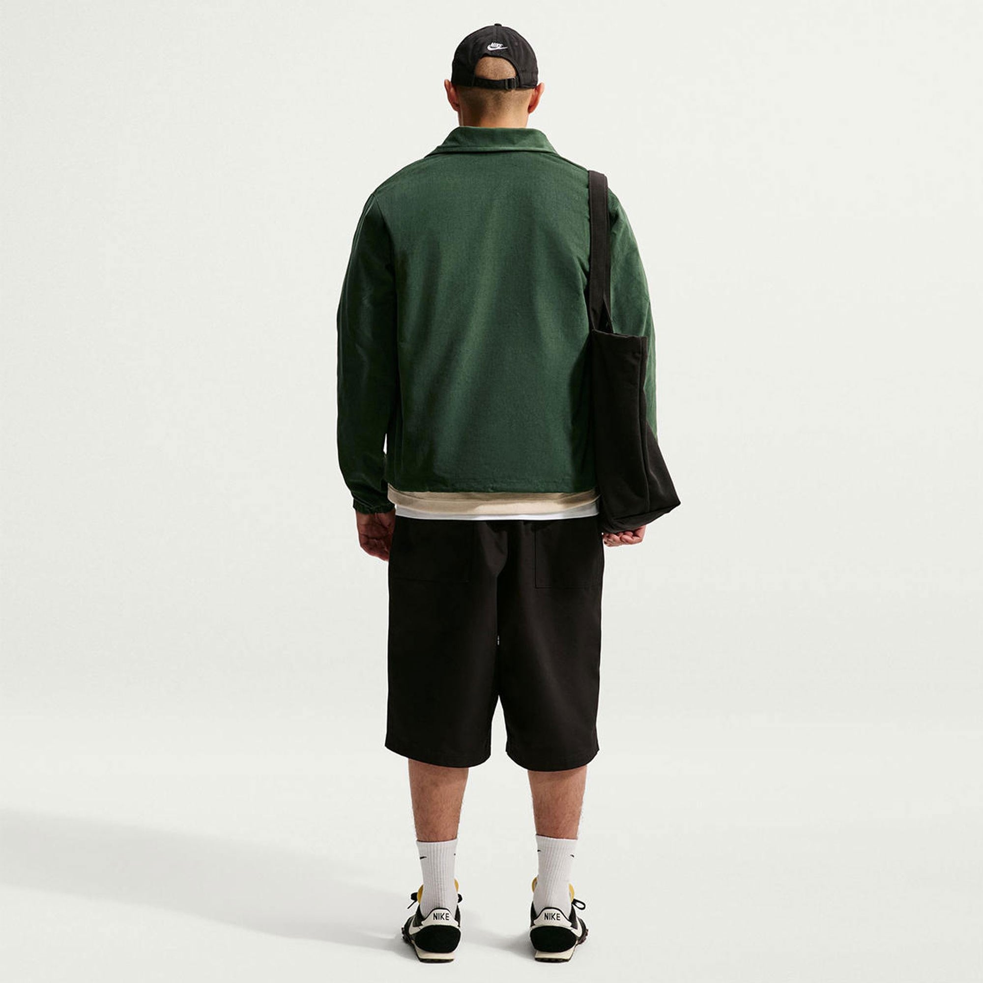 M NK CLUB CORD COACHES JKT NCC - SİYAH/KAHVE