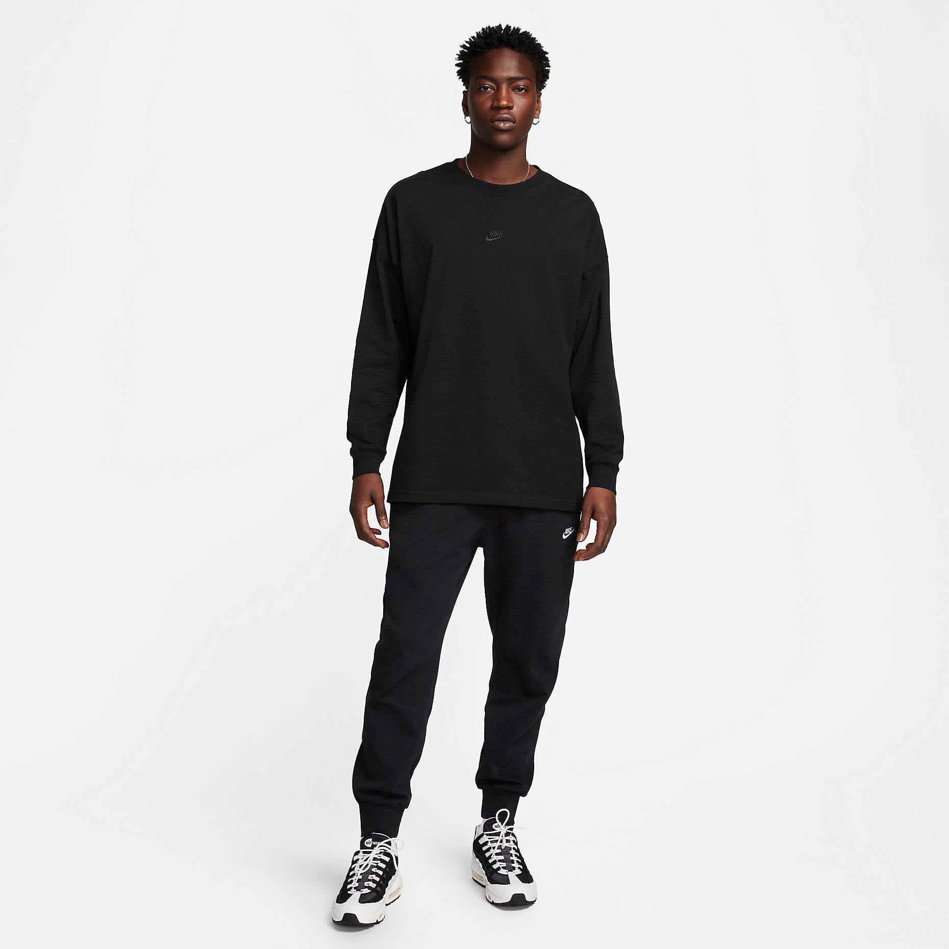 M  NK CLUB KNIT JOGGER - BEYAZ