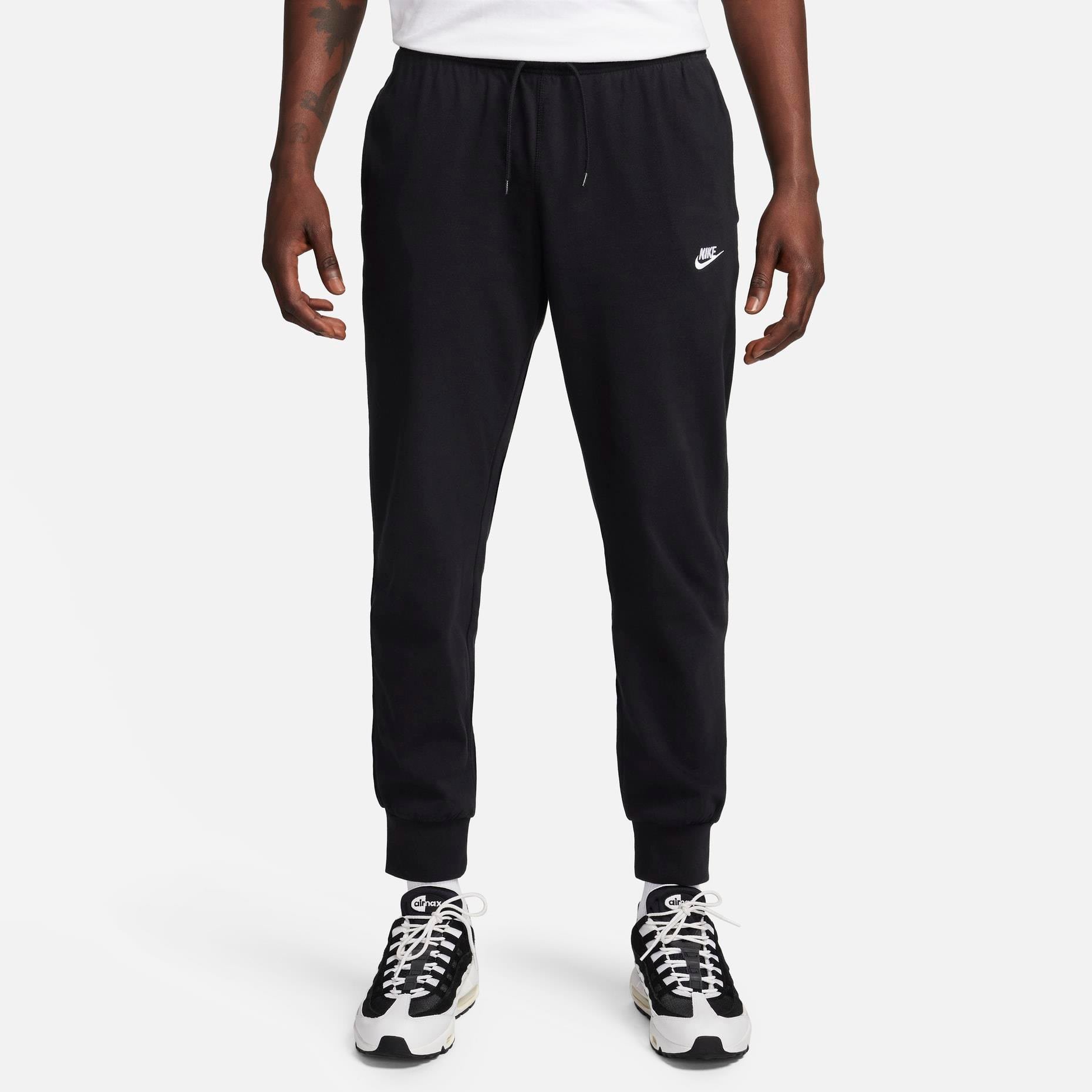M  NK CLUB KNIT JOGGER - BEYAZ