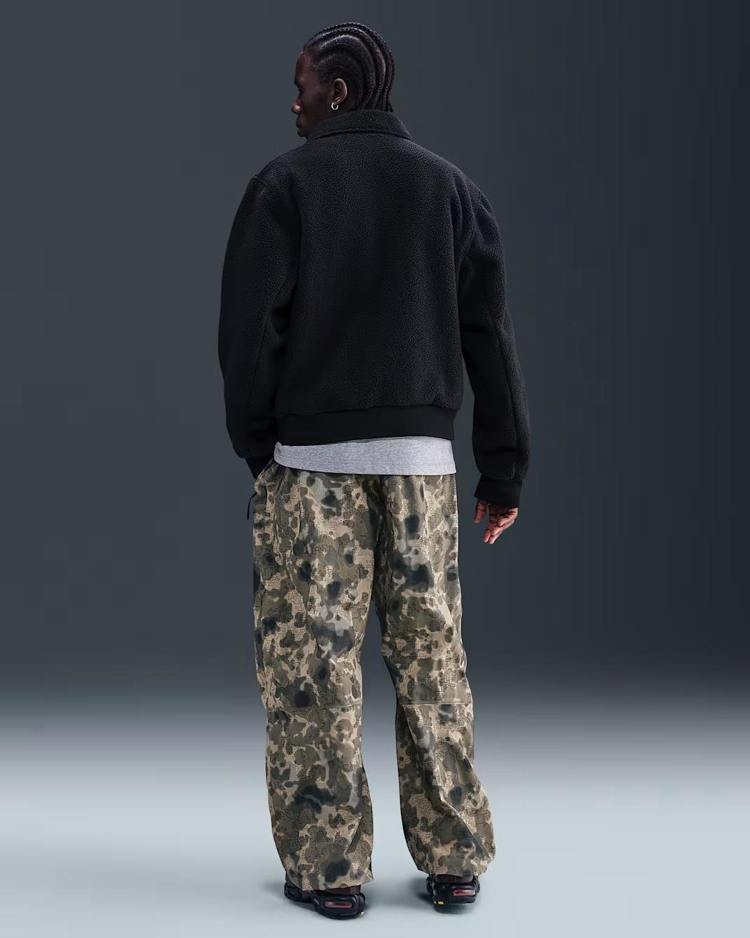 M NK CLUB SHERPA COACHES JKT - BEYAZ