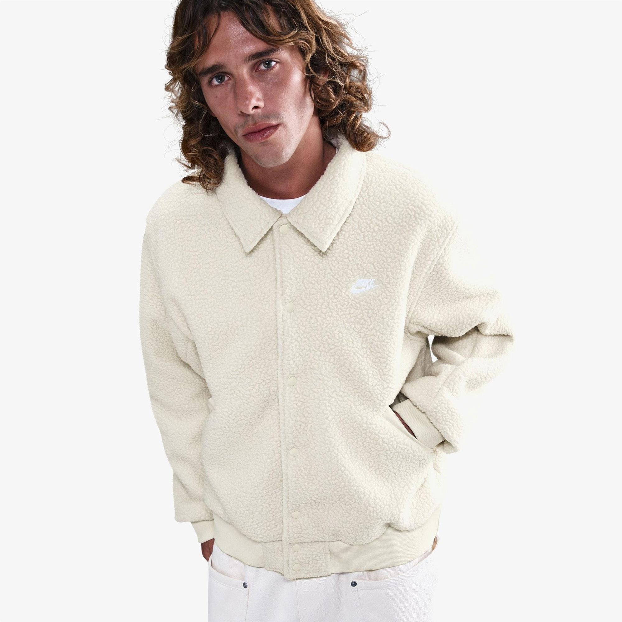 M NK CLUB SHERPA COACHES JKT - KIRMIZI/LACİVERT