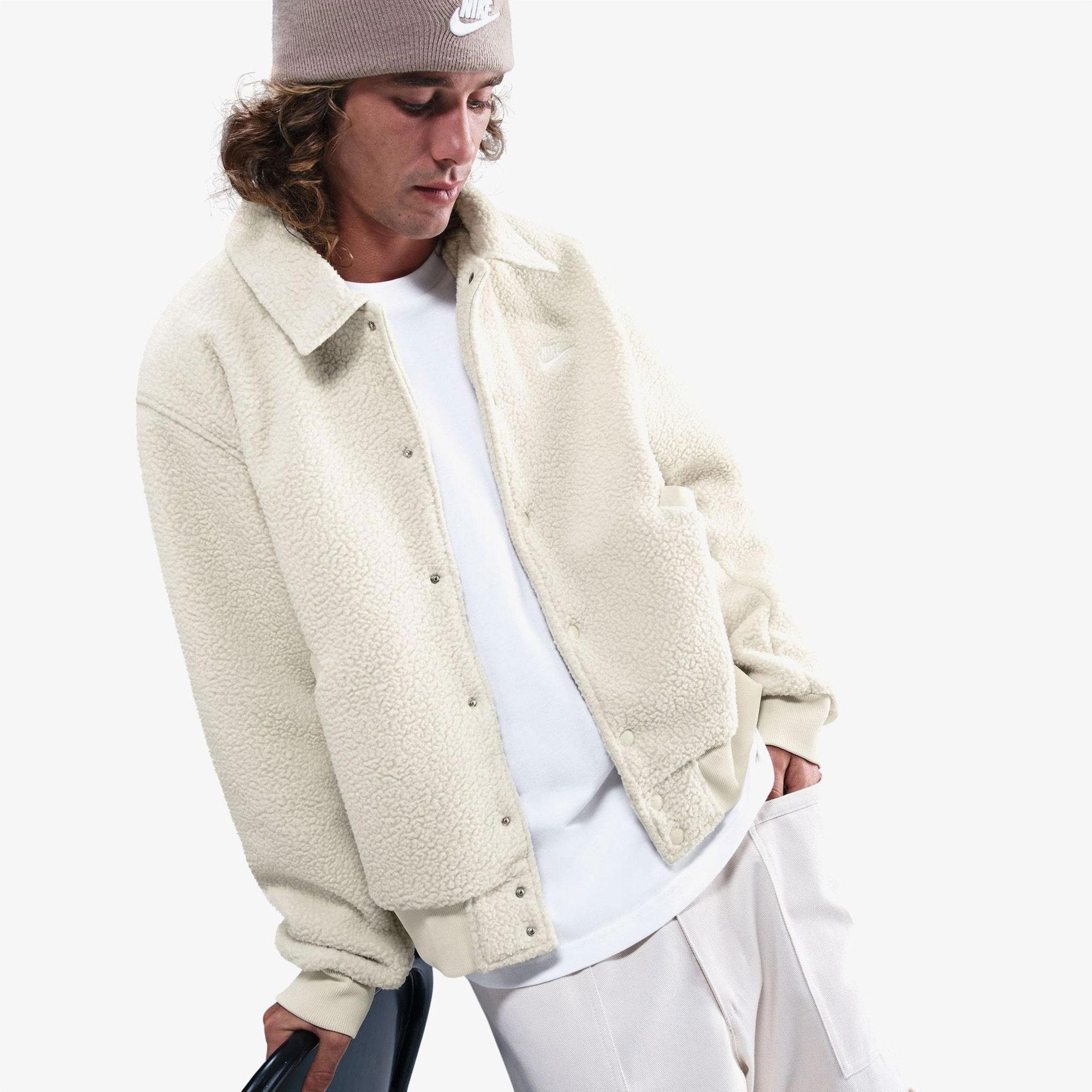 M NK CLUB SHERPA COACHES JKT - KIRMIZI/LACİVERT