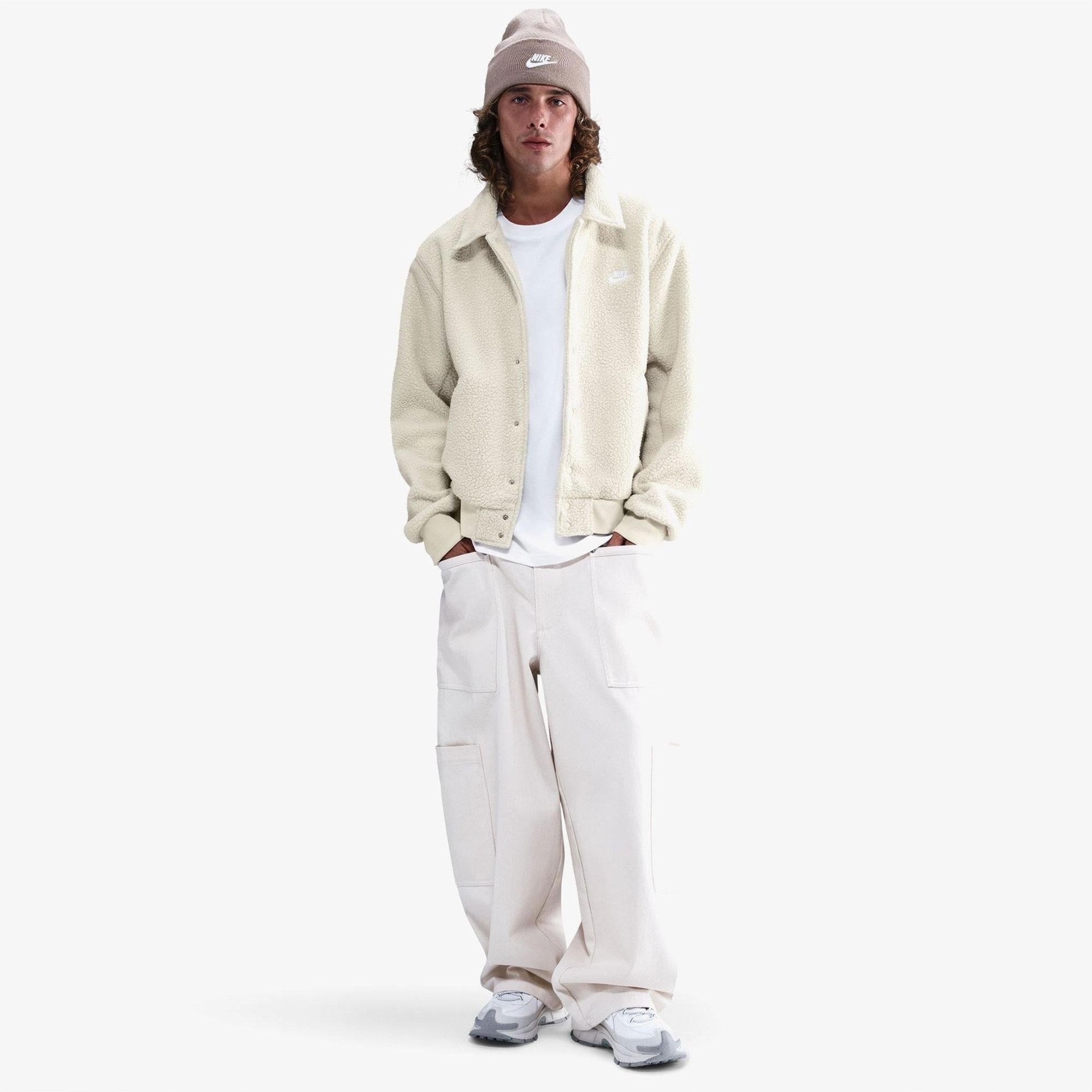 M NK CLUB SHERPA COACHES JKT - KIRMIZI/LACİVERT