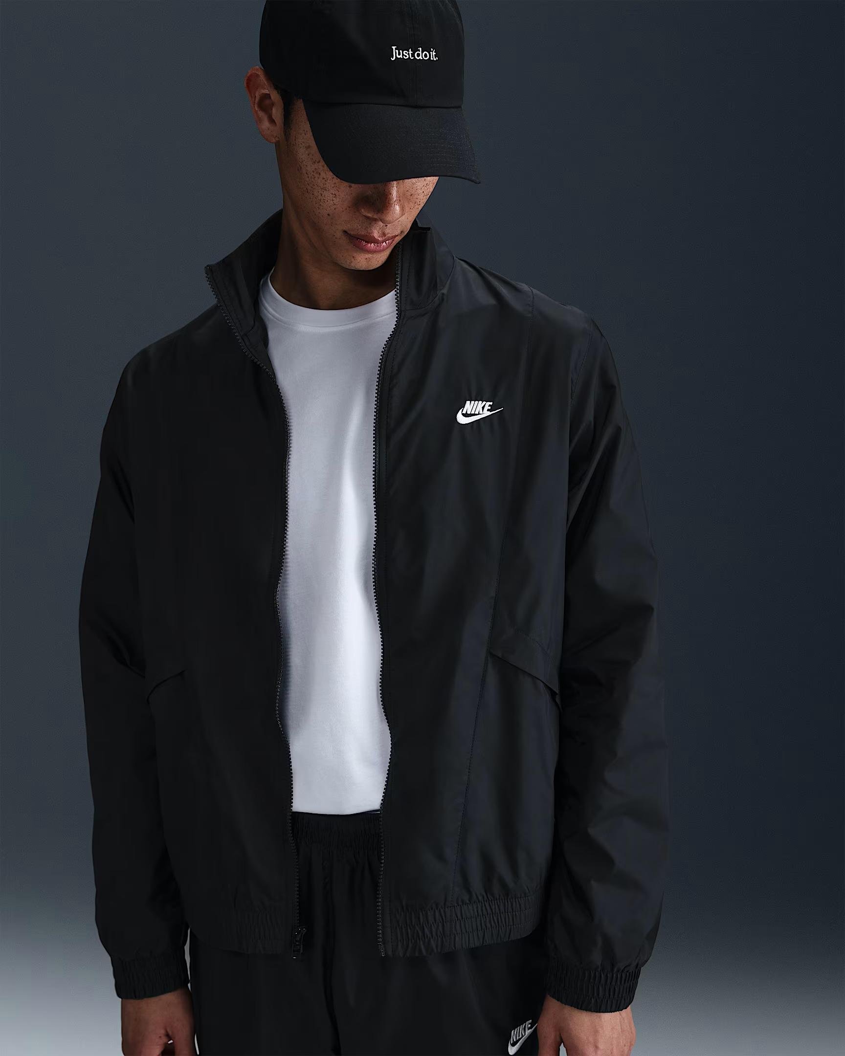 M NK CLUB WVN TRK SUIT - KREM