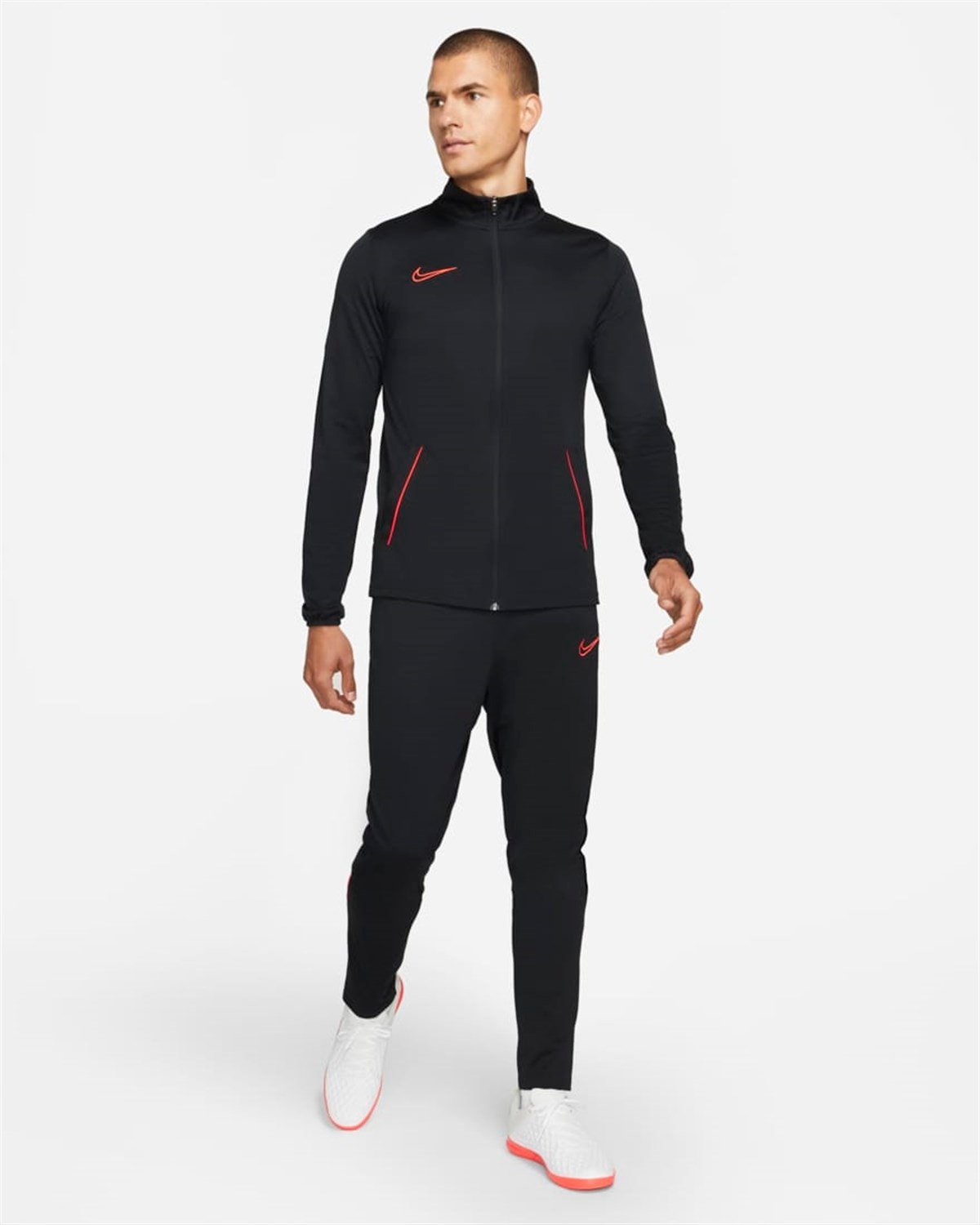 M NK DF ACD21 TRK SUIT K - BEYAZ(SİMLİ)