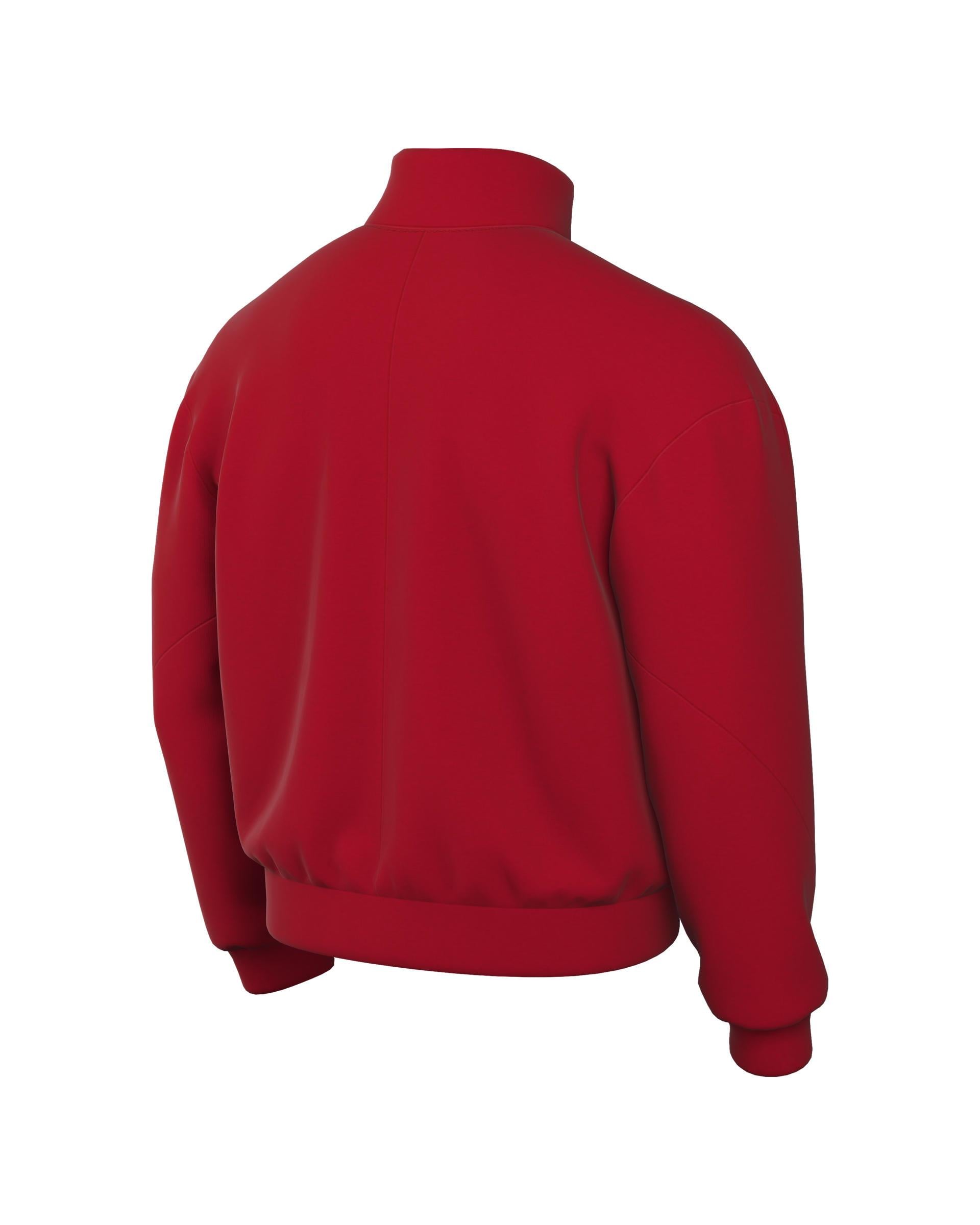 M NK DF ACDPR24 TRK JKT K - BEYAZ/BORDO