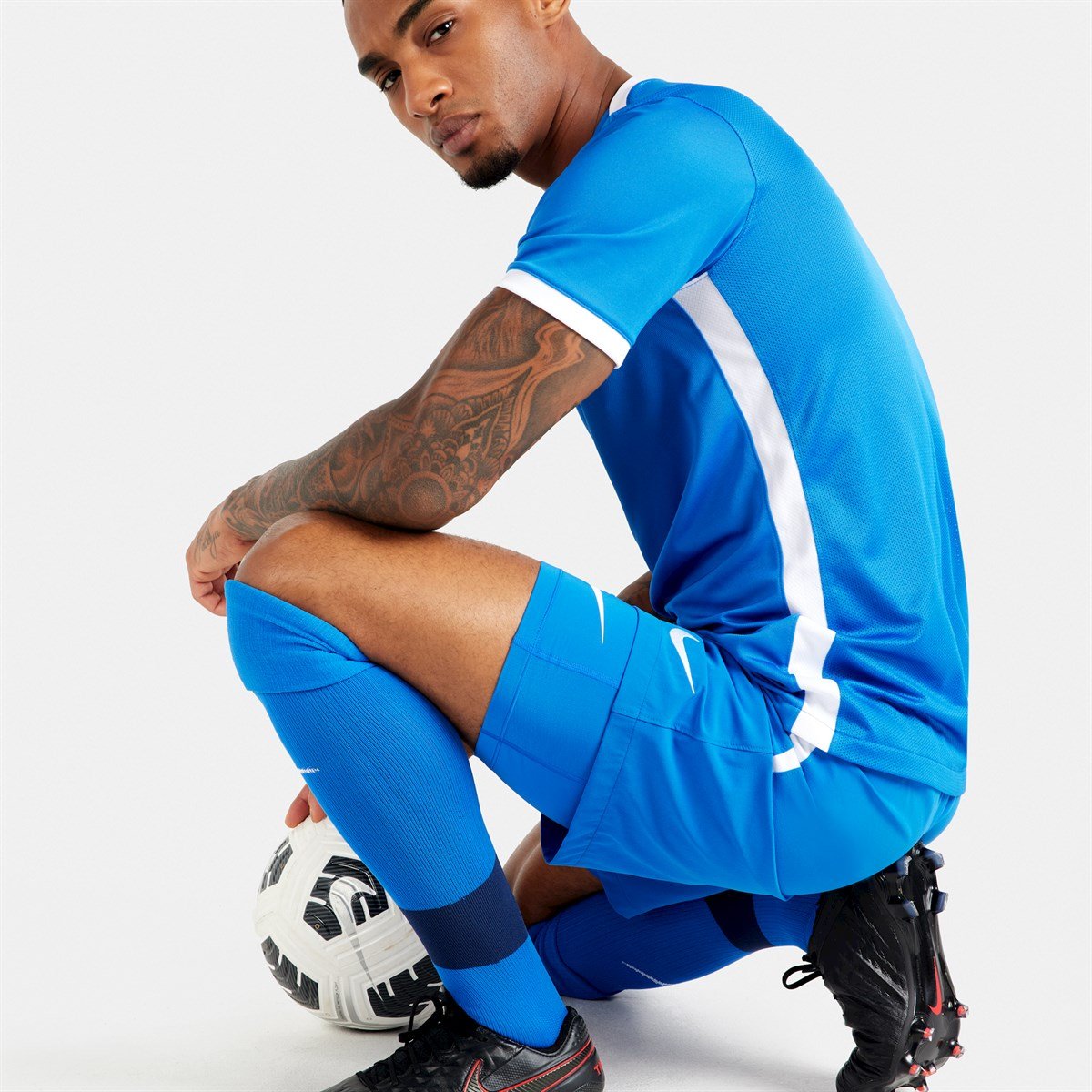 M NK DF CHALNG IV JSY SS - SİYAH KAFES