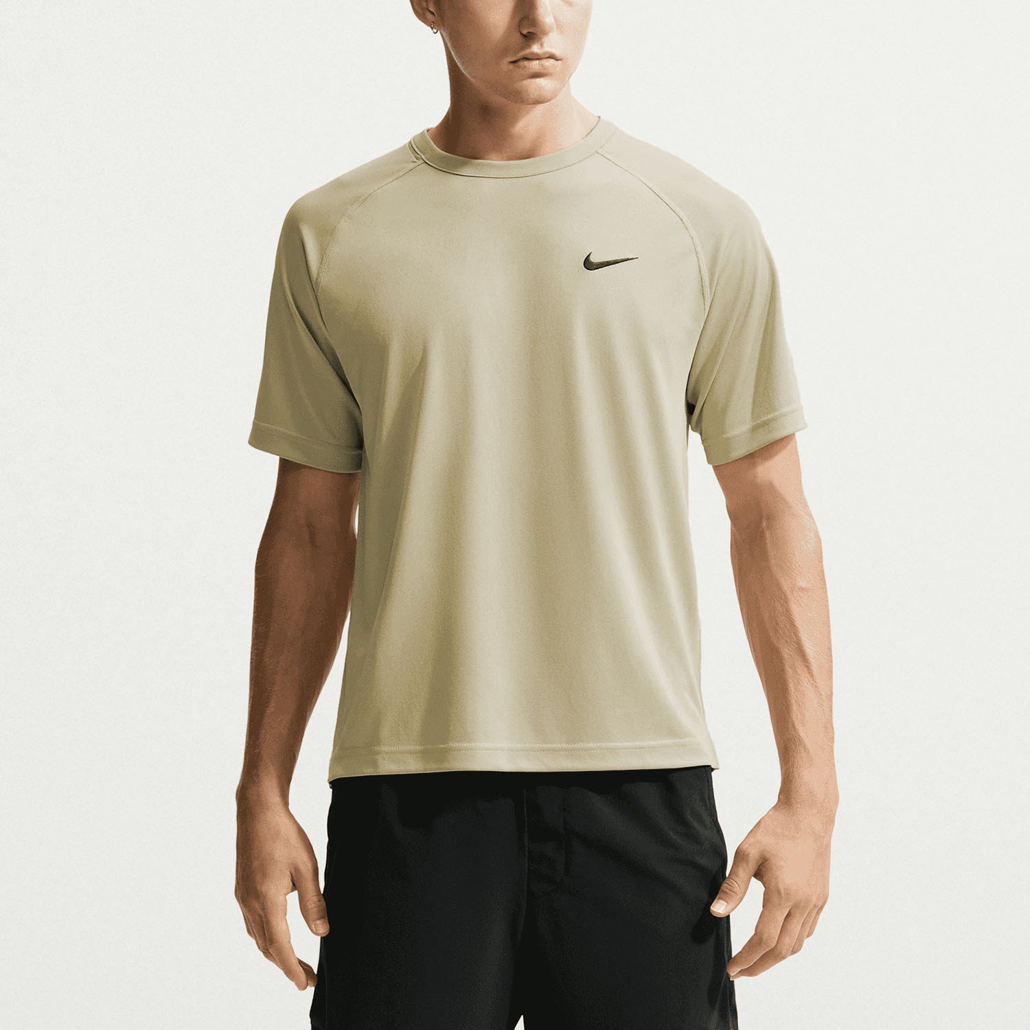 M NK DF FLEX SS TOP - BEYAZ/BEYAZ