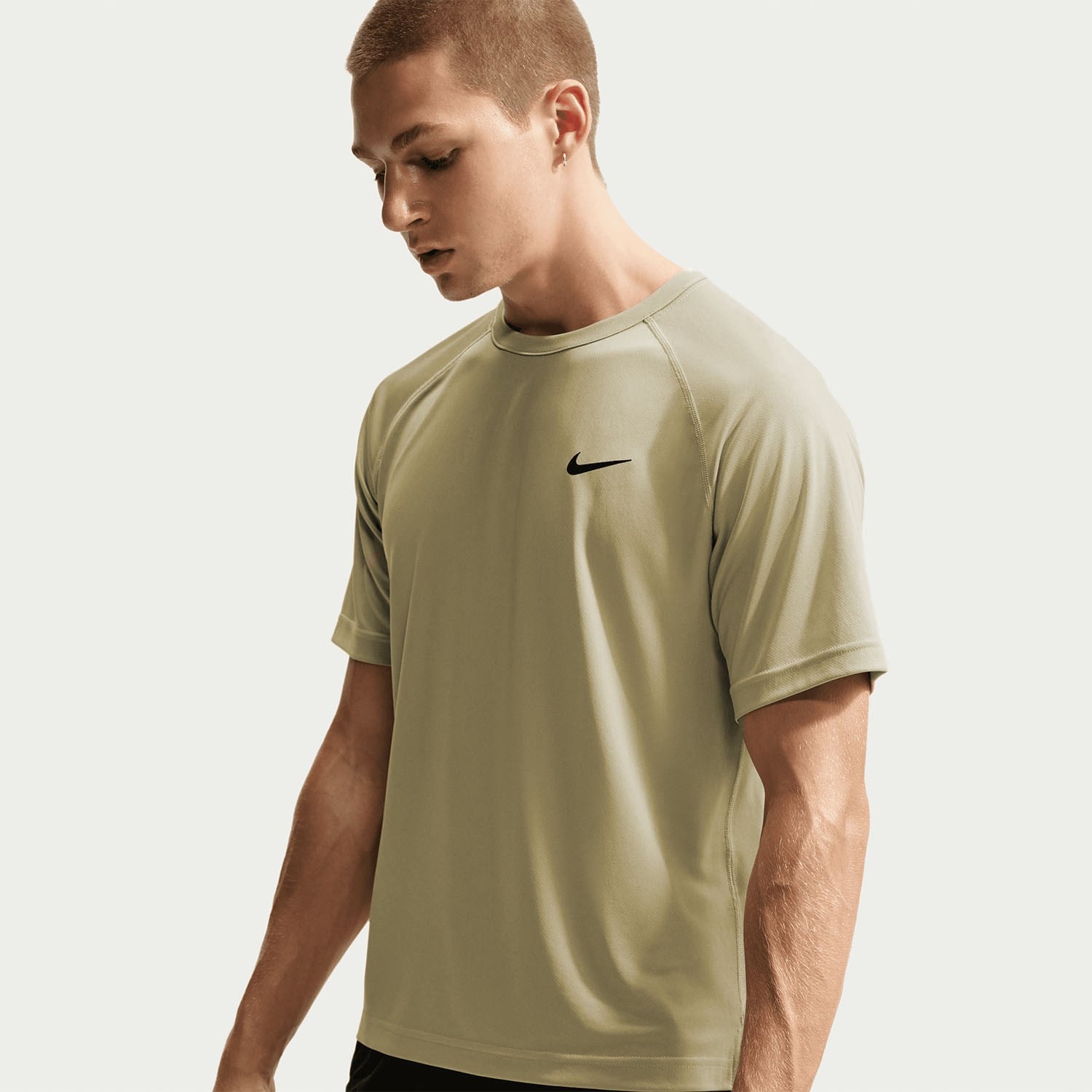 M NK DF FLEX SS TOP - BEYAZ/BEYAZ