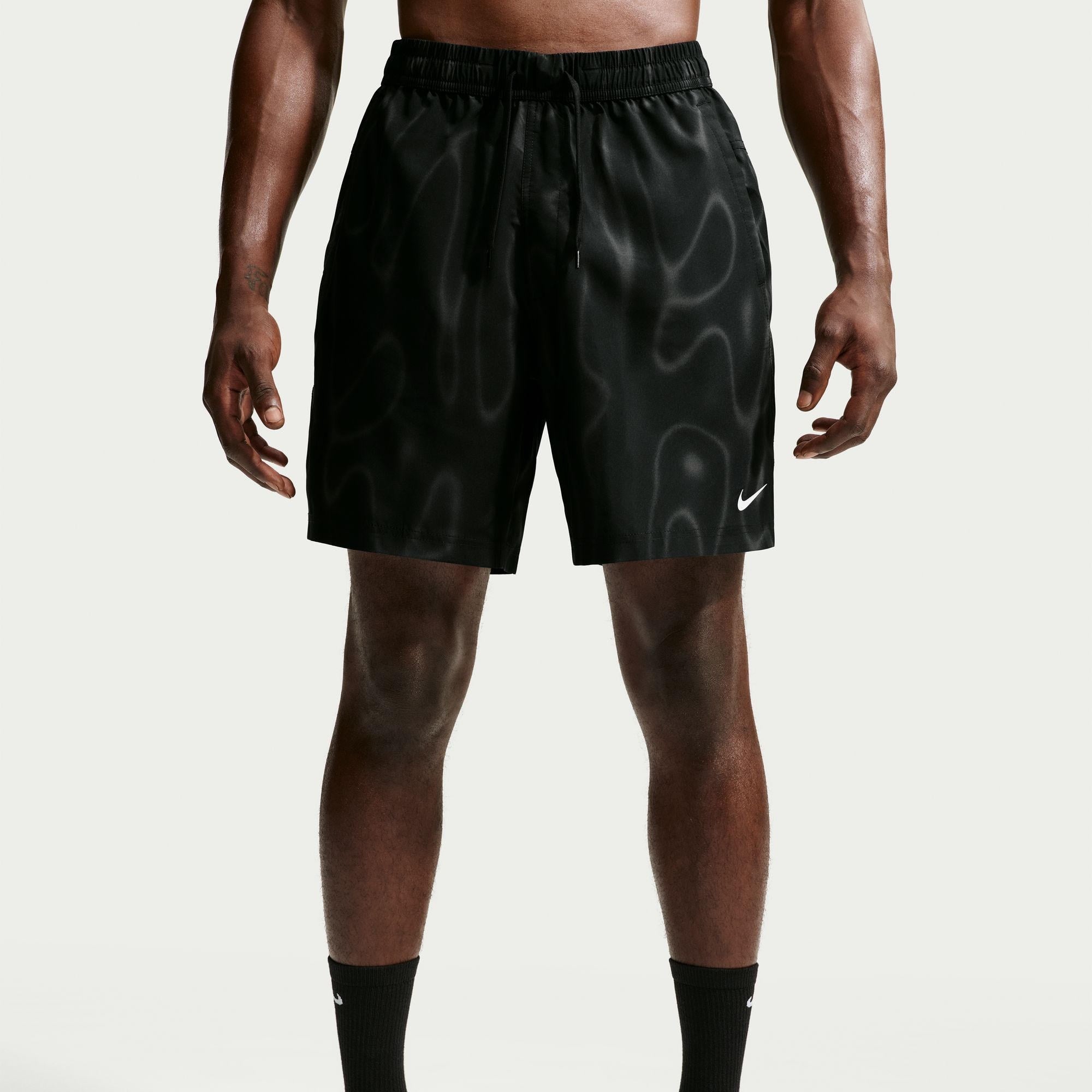 M NK DF FORM AOP SHORT - BEYAZ