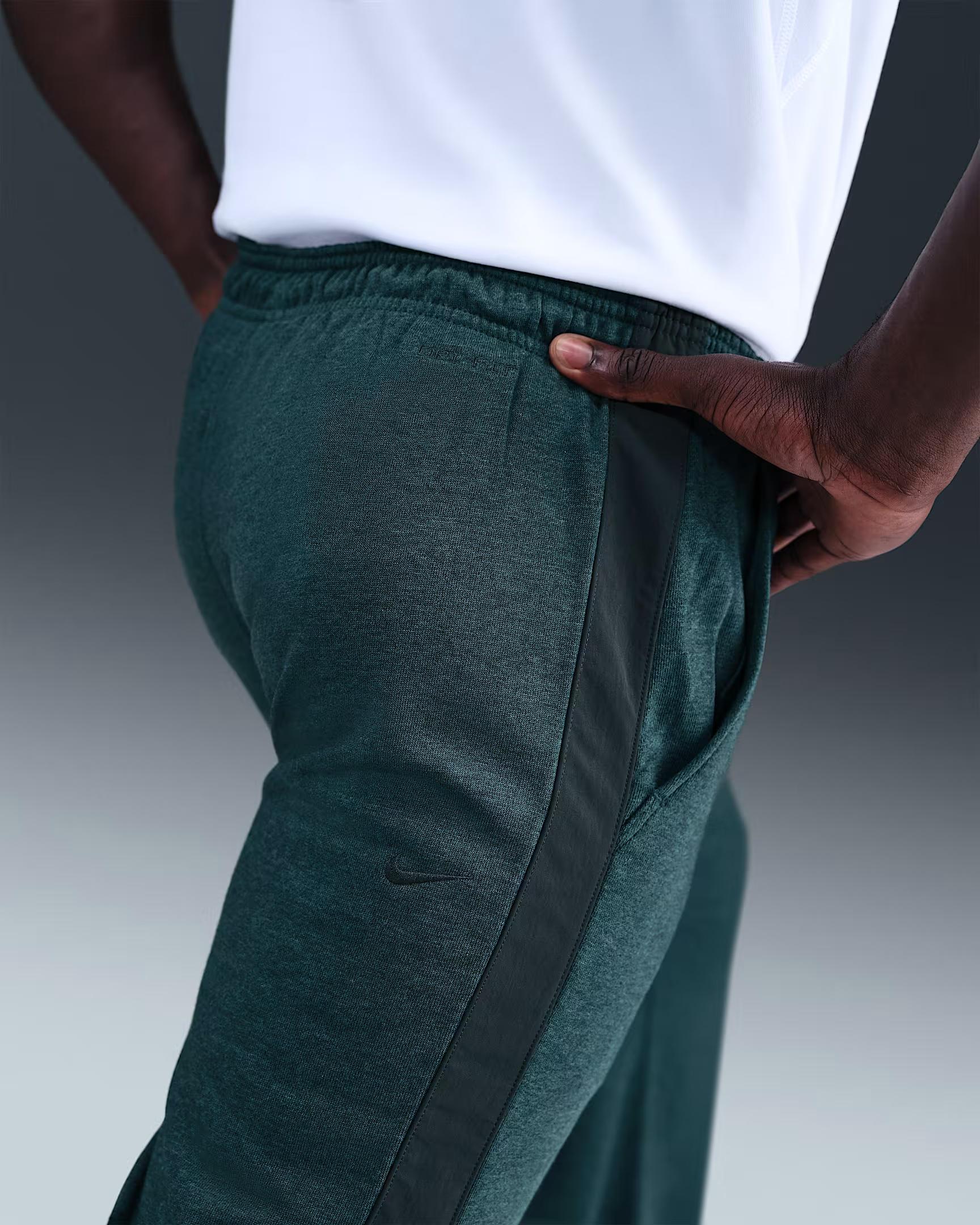 M NK DF HERITAGE FLEECE PANT - KOT(SİY)/MAVİ