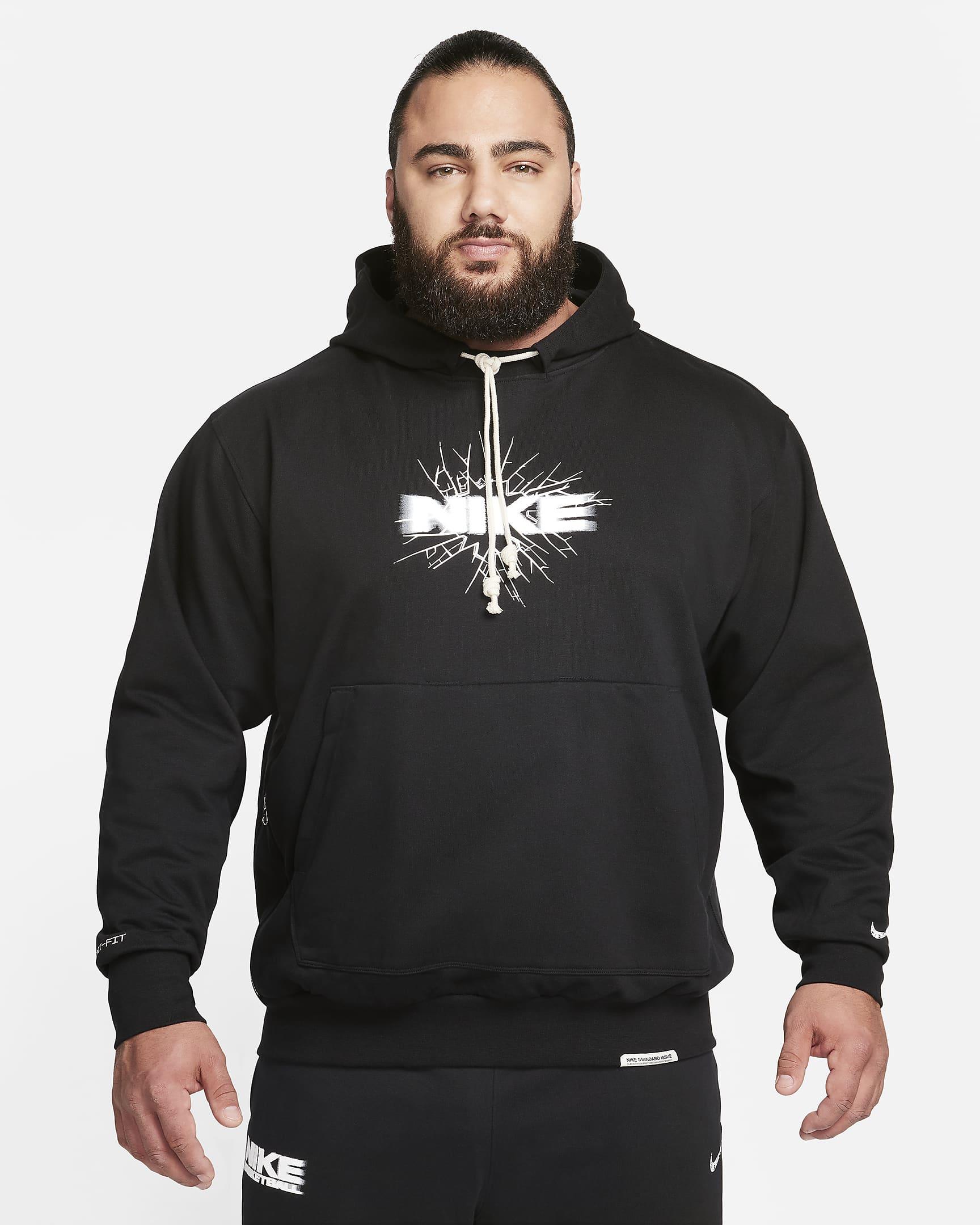 M NK DF STD ISS PO HOODIE SSNL - BEYAZ