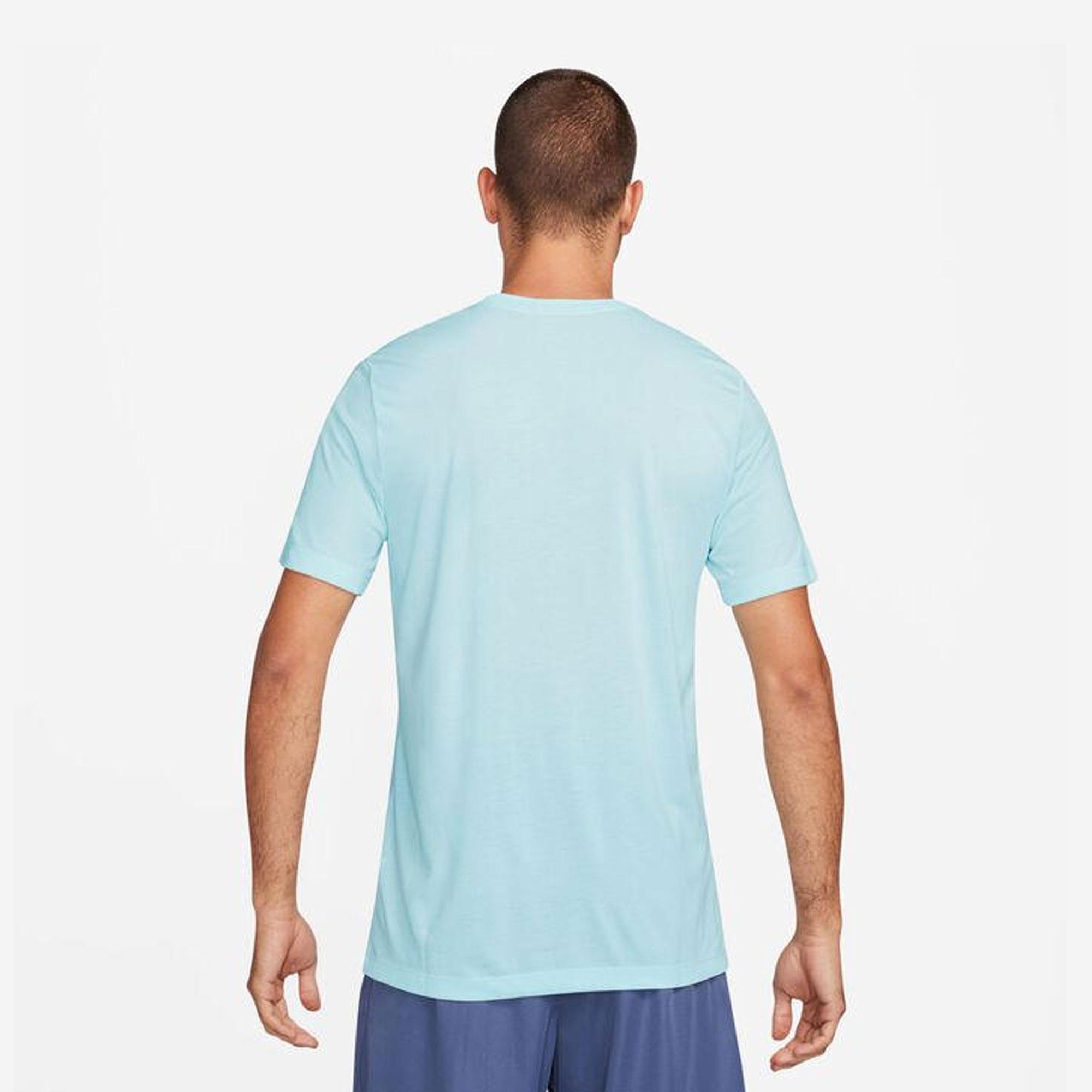 M NK DF TEE DB NIKE PRO - NUDE/TABA