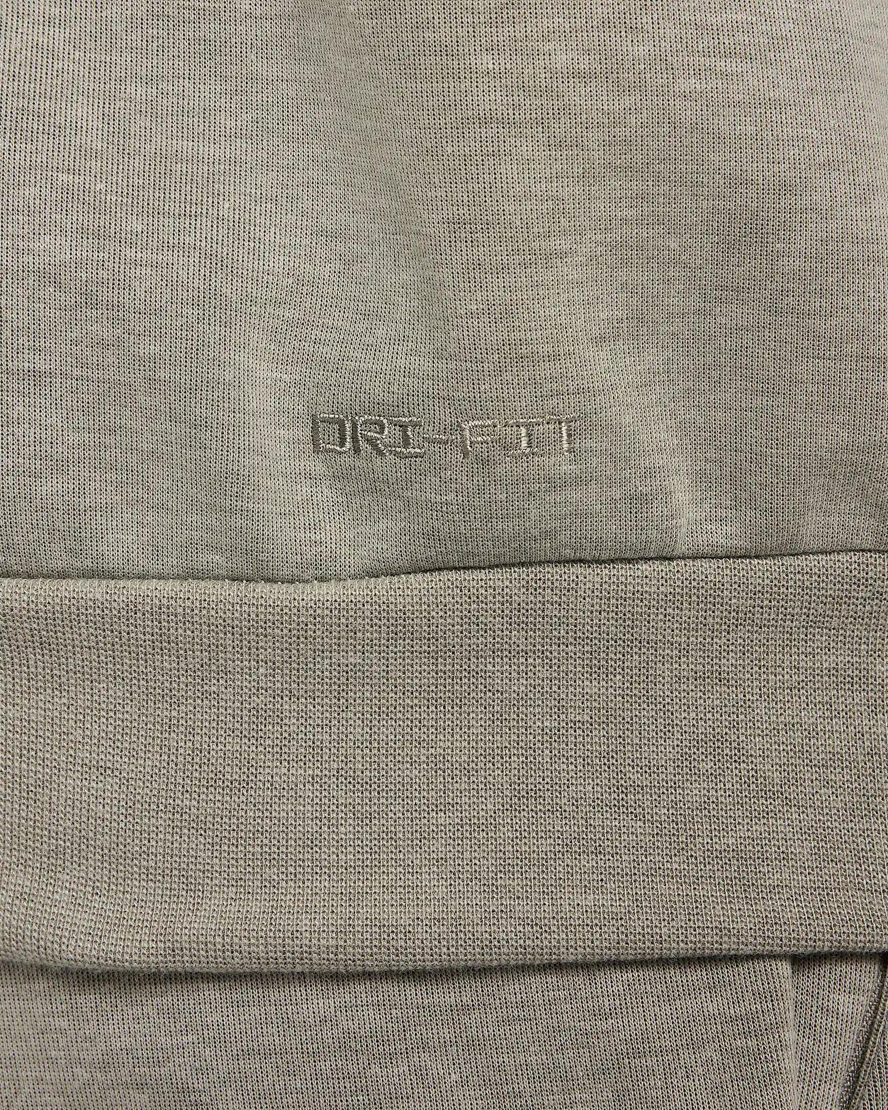 M NK DF UV PRIMARY FZ HOODIE - GRİ/LACİVERT