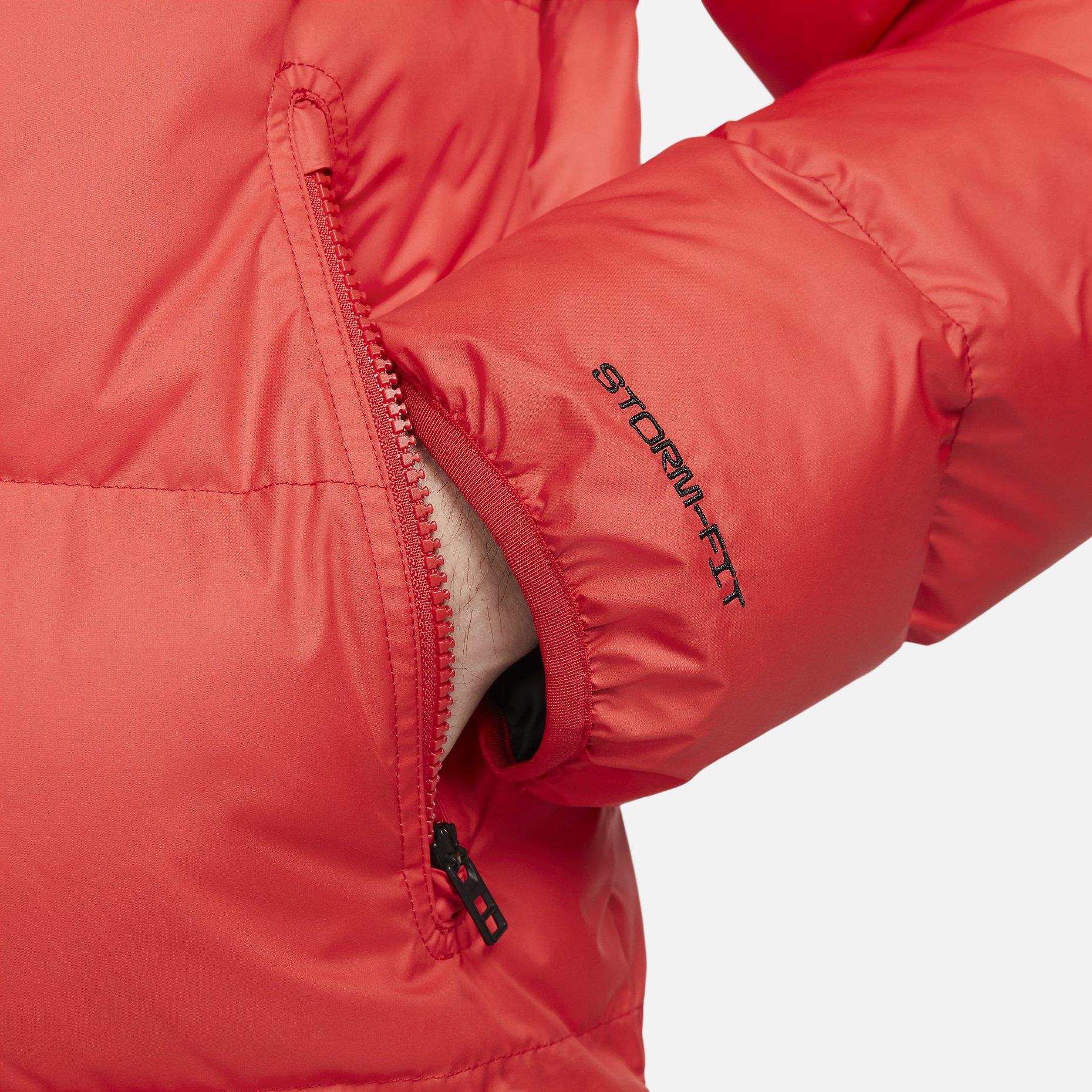 M NK SF WR PL-FLD HD JKT - KREM