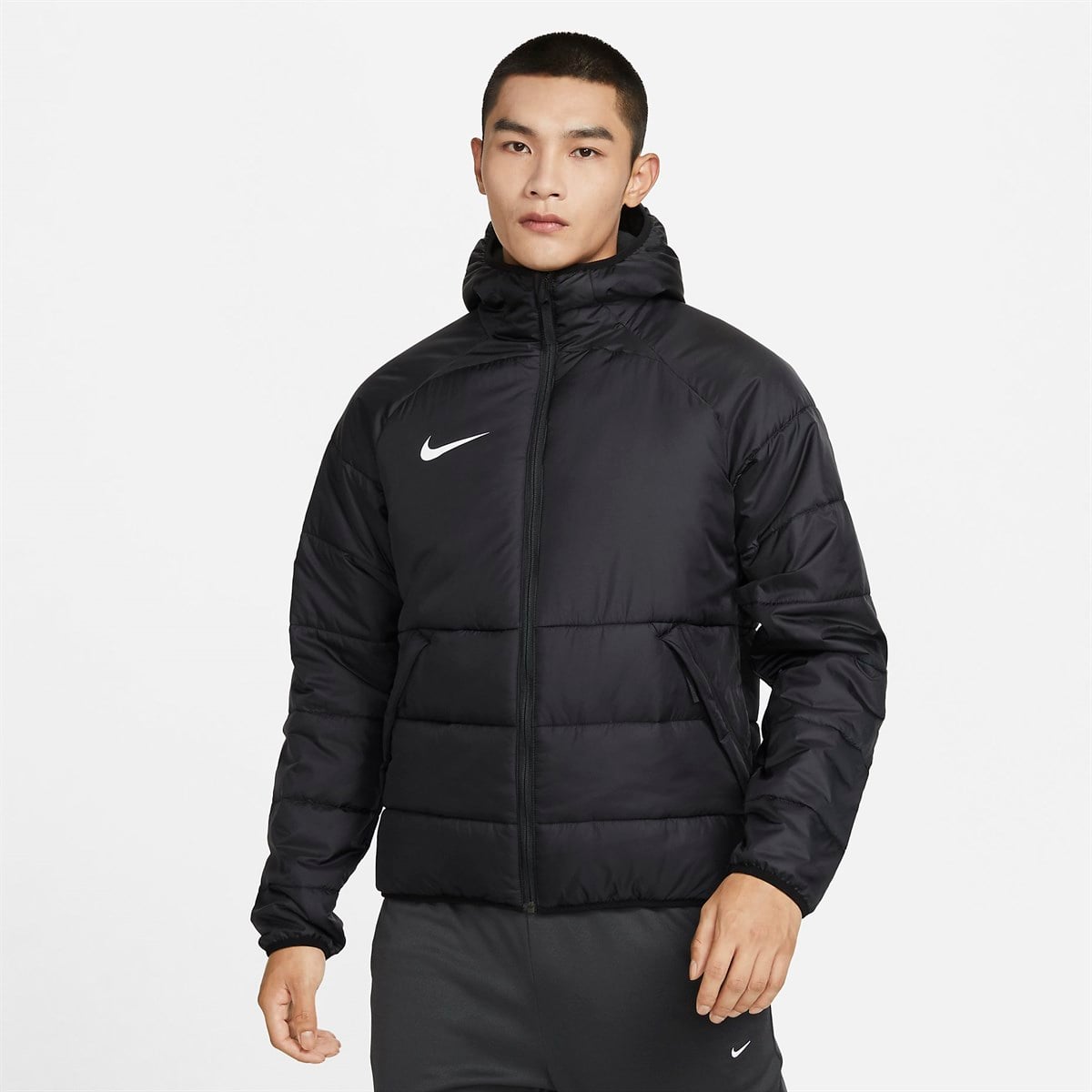 M NK TF ACDPR FALL JACKET - BEYAZ
