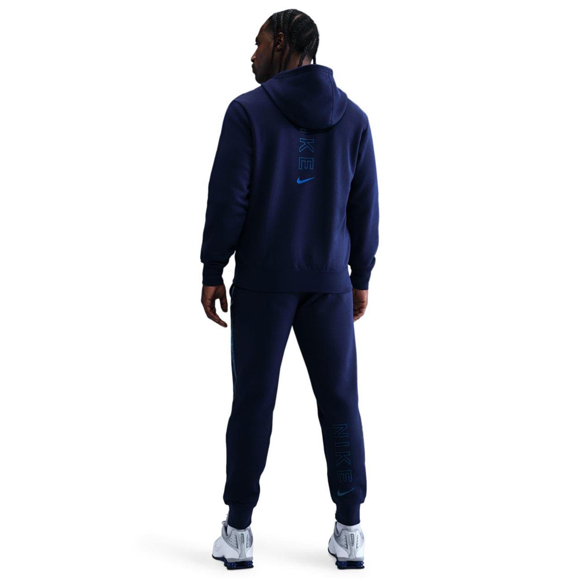 M NSW CS HOODY FLC BB - BEYAZ/LİMONATA