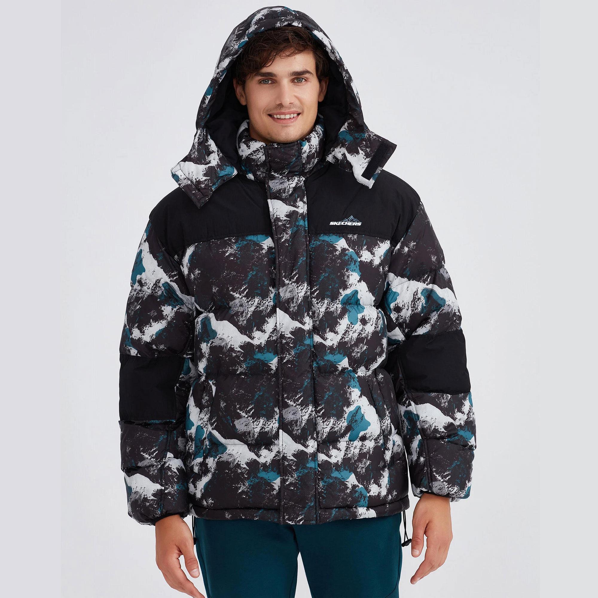 M Outerwear Padded Jacket - VİZON/KAHVE