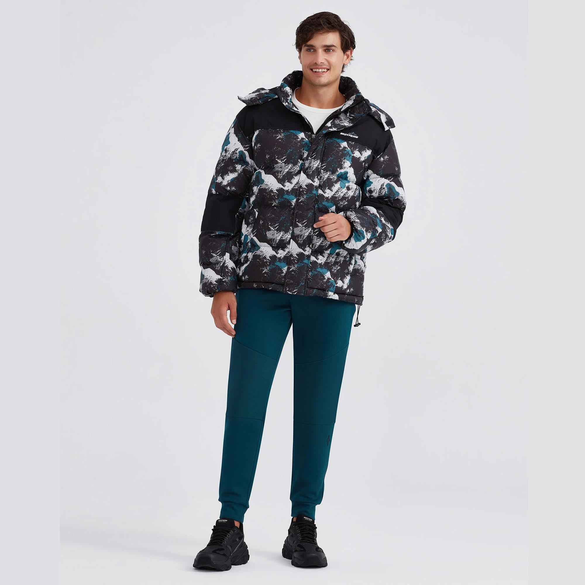 M Outerwear Padded Jacket - VİZON/KAHVE