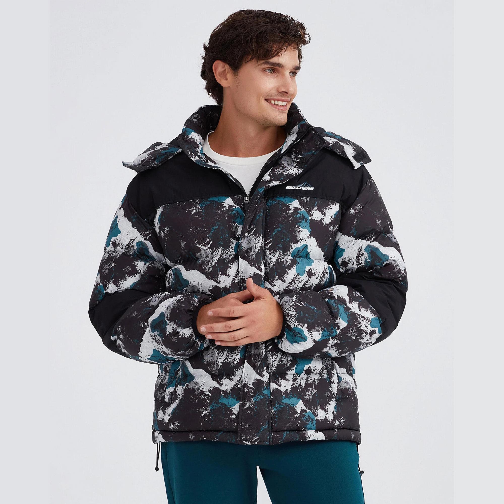 M Outerwear Padded Jacket - VİZON/KAHVE