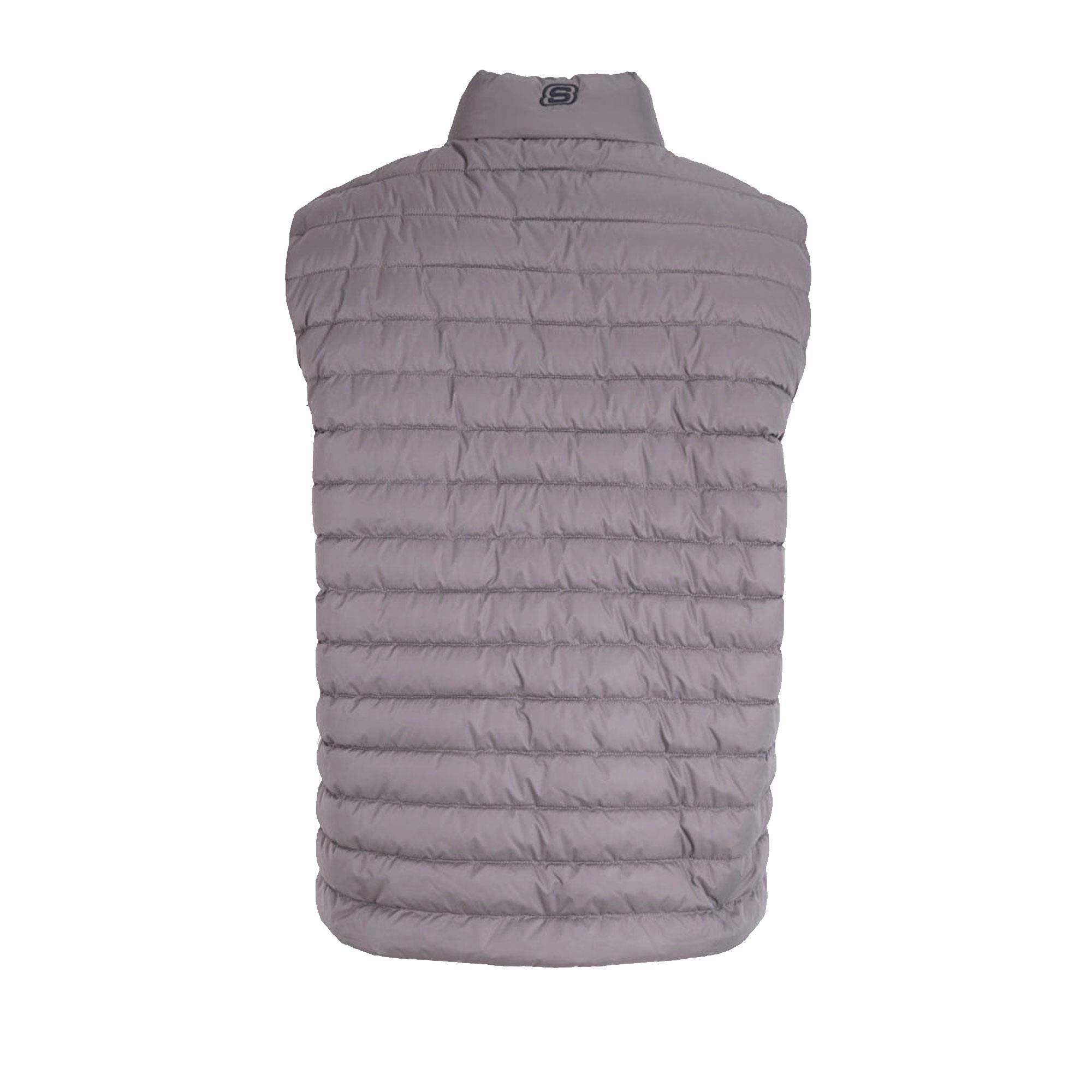 M Outerwear Polar Lining Padded Vest - GRİ
