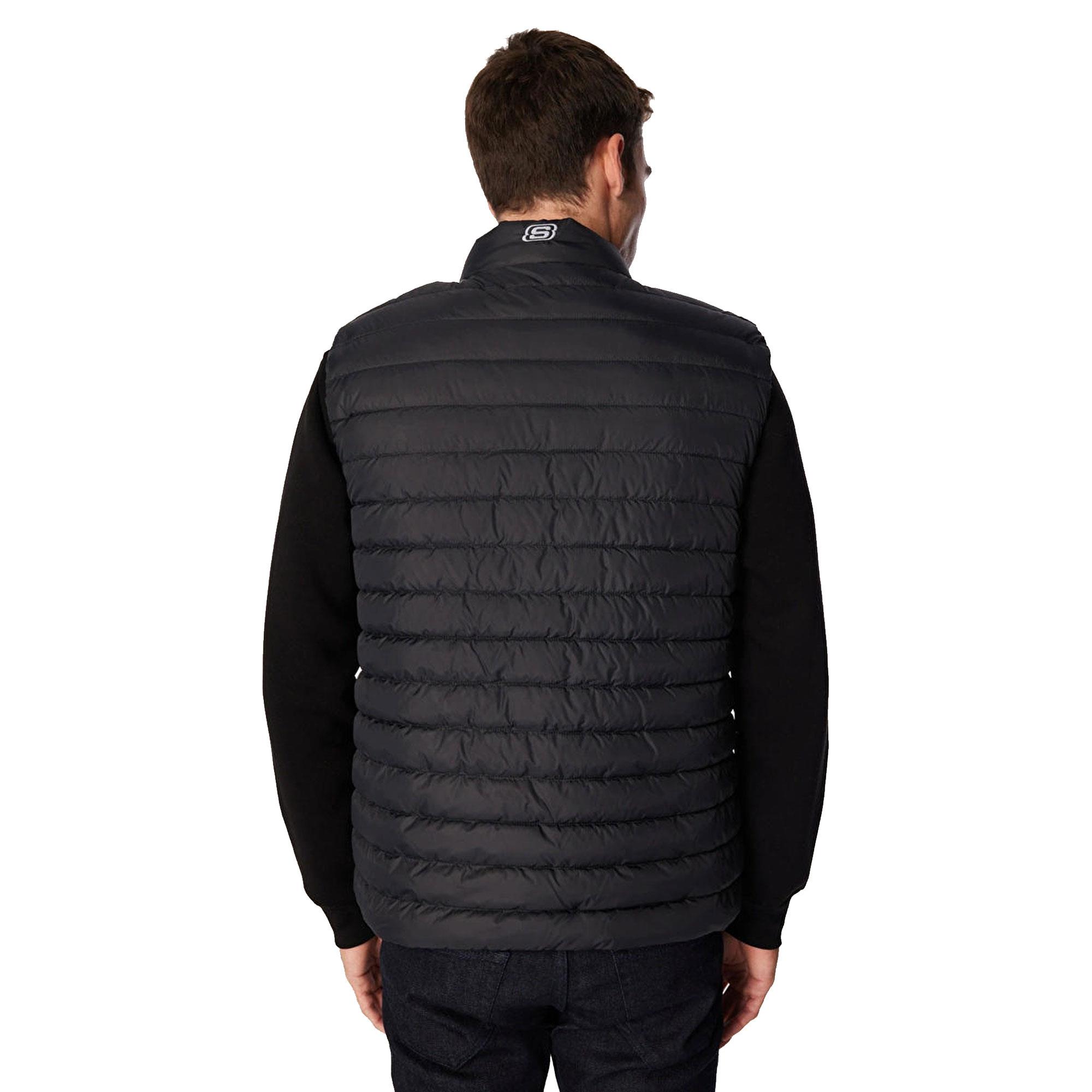M Outerwear Polar Lining Padded Vest - SİYAH