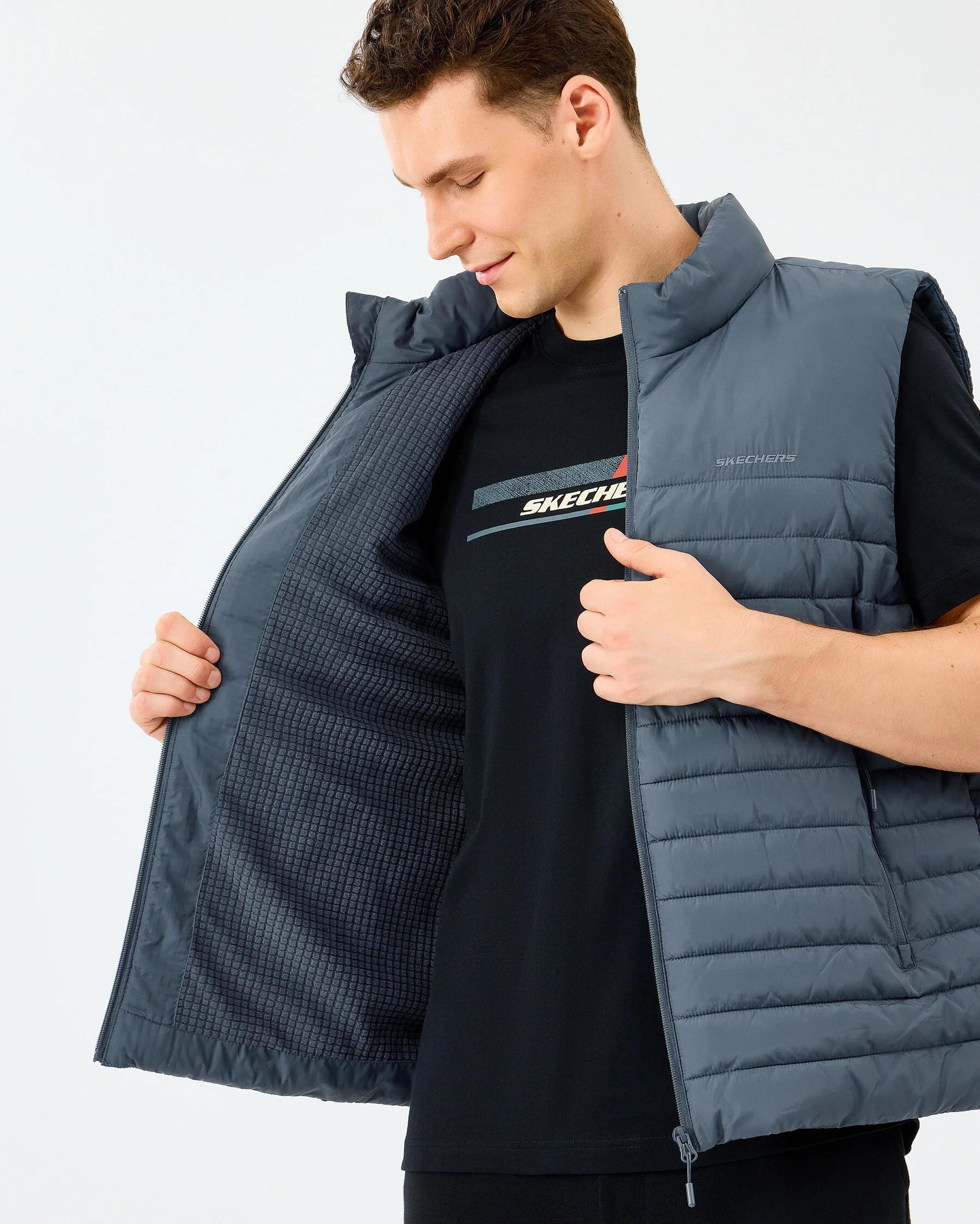 M Outerwear Polar Lining Paded Vest - 3998