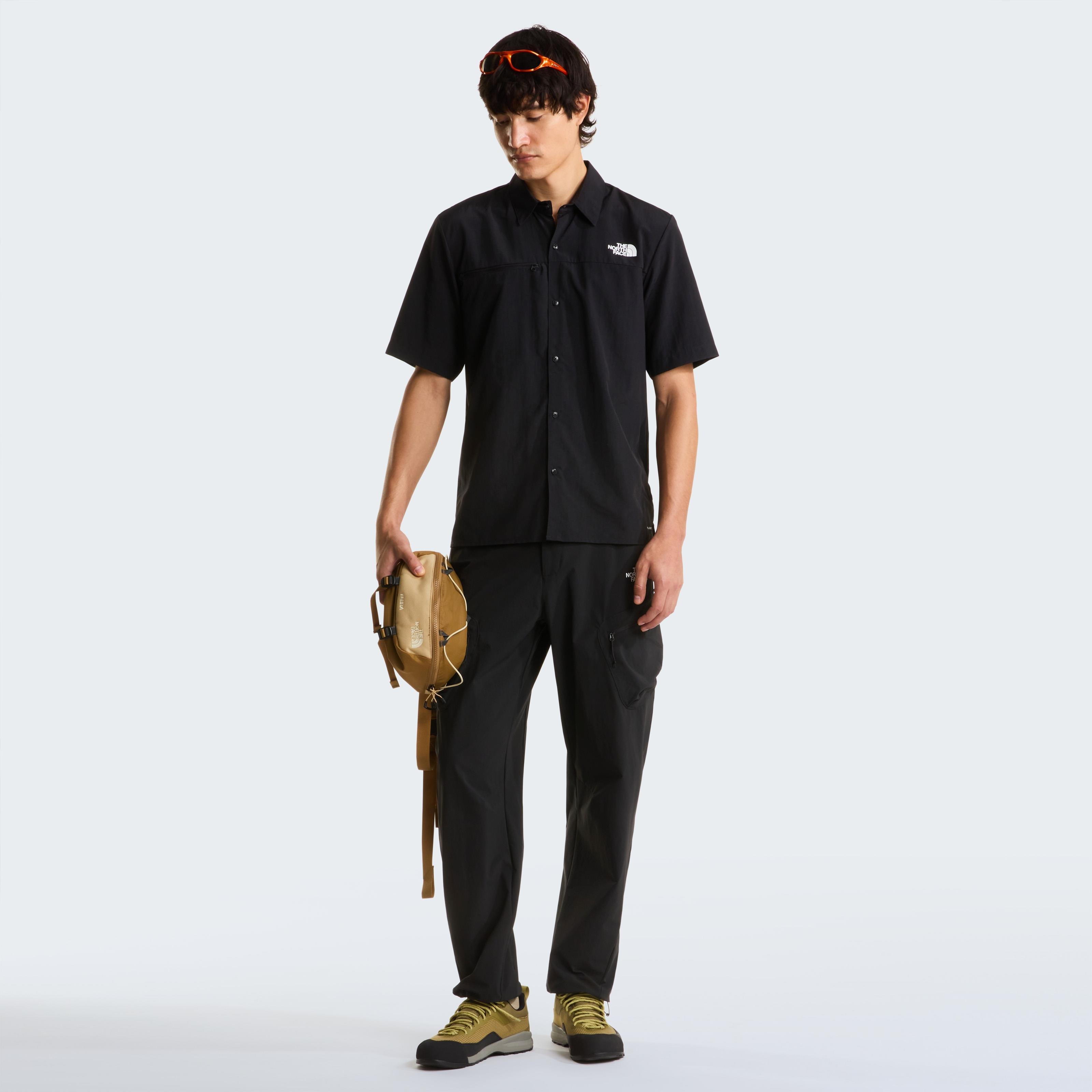 M PACKABLE LOOSE PANTS - SIYAH
