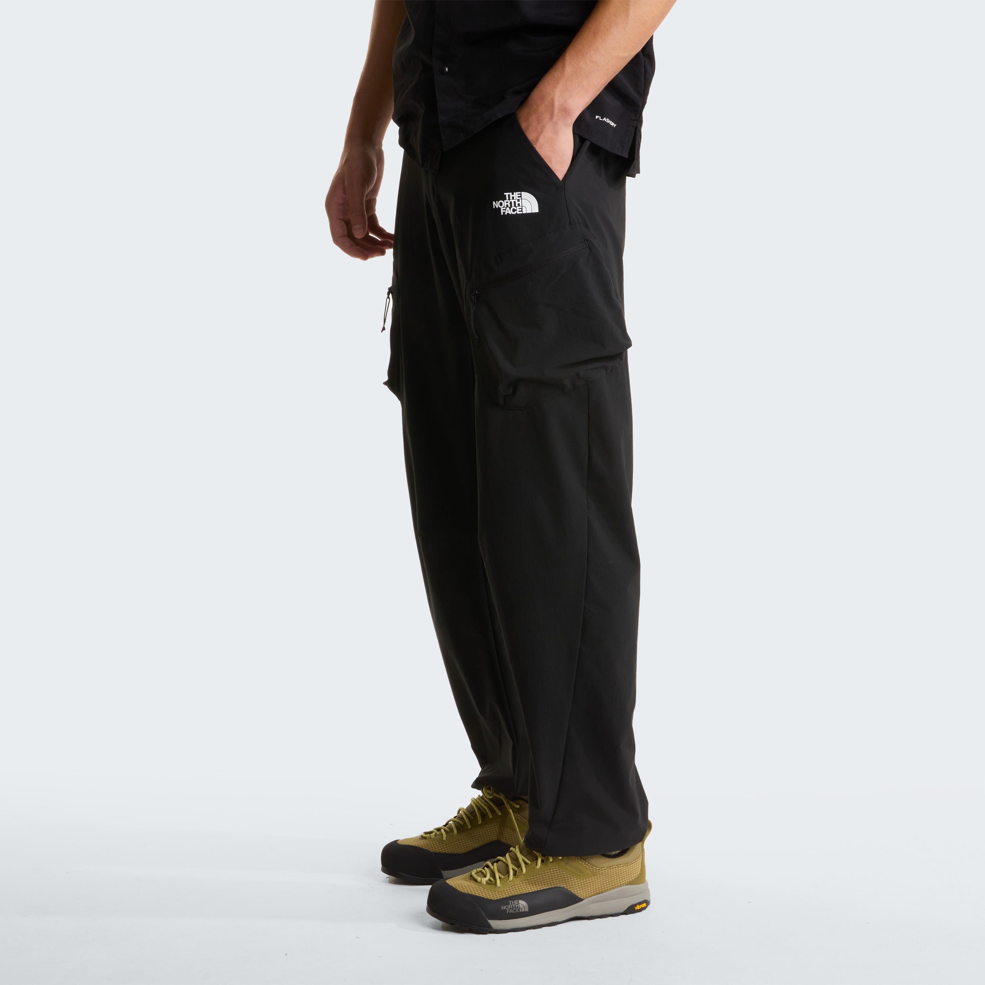 M PACKABLE LOOSE PANTS - SIYAH