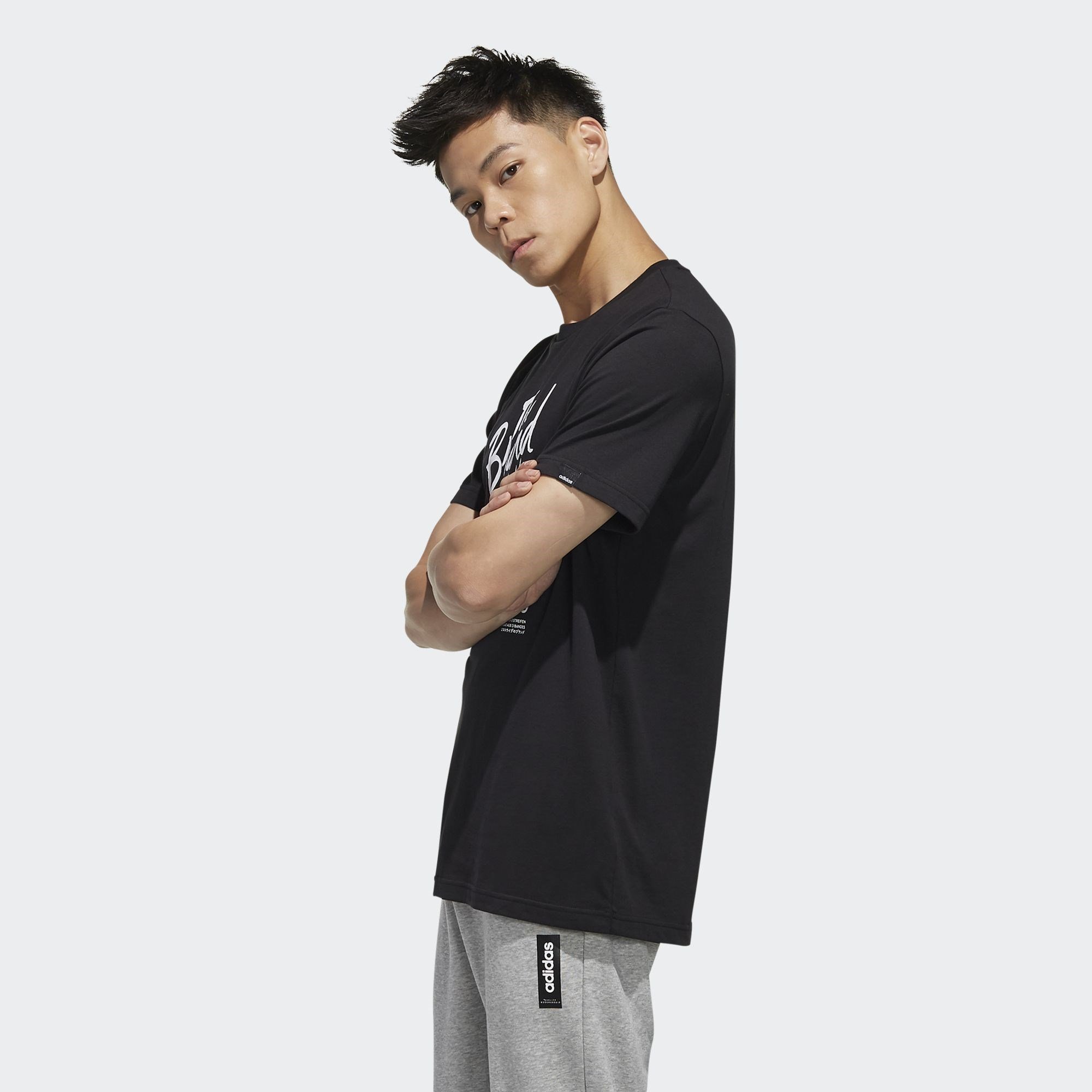 M SLGN T - ADIDAS SIYAH