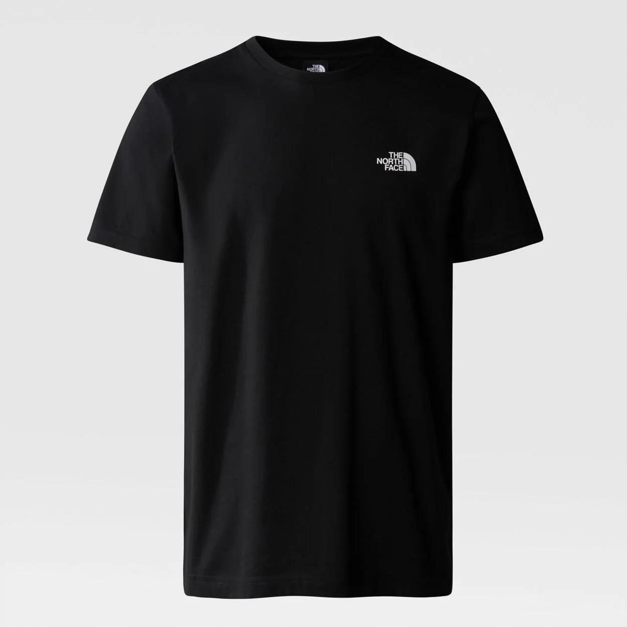 M S/S SIMPLE DOME TEE - SIYAH