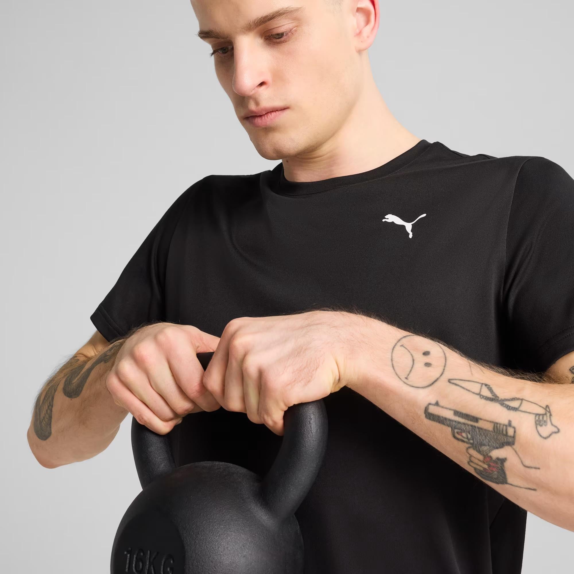 M TAD ESS SOLID CAT TEE LC - PUMA 01