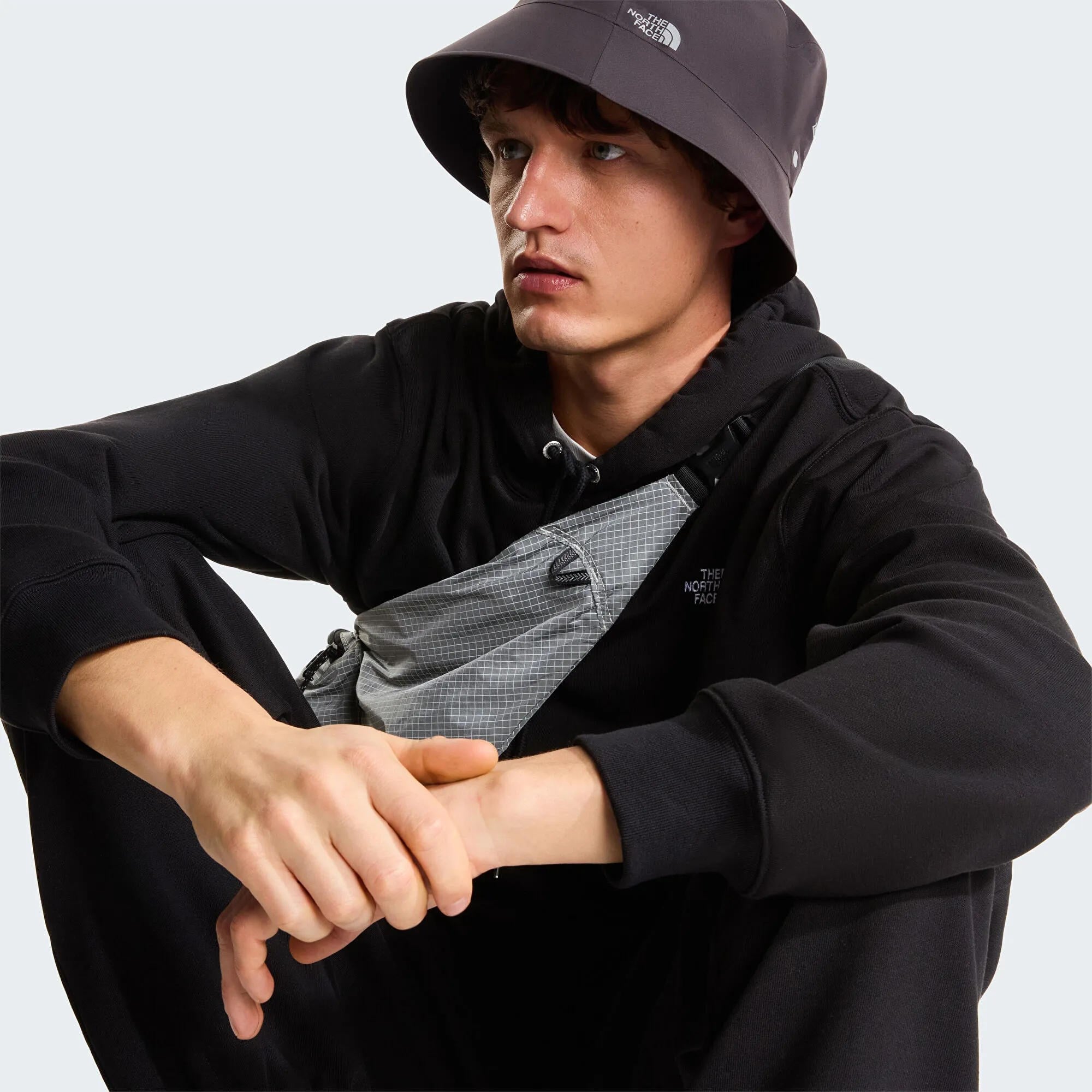 M TNF ESSENTIAL TERRY SIMPLE DOME RELAXE - SIYAH