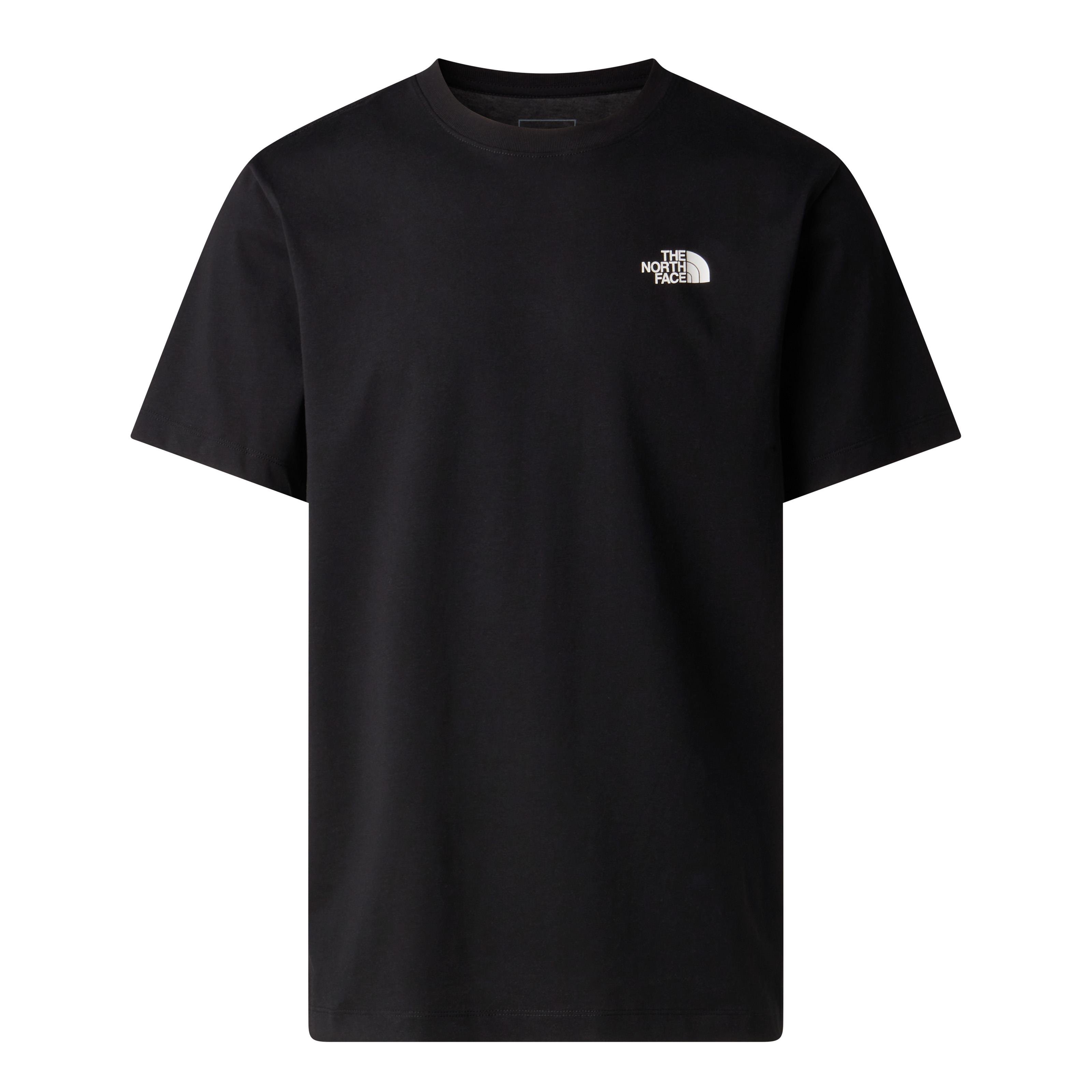 M VERTICAL REGULAR SHORT SLEEVE TEE-GRAP - SIYAH