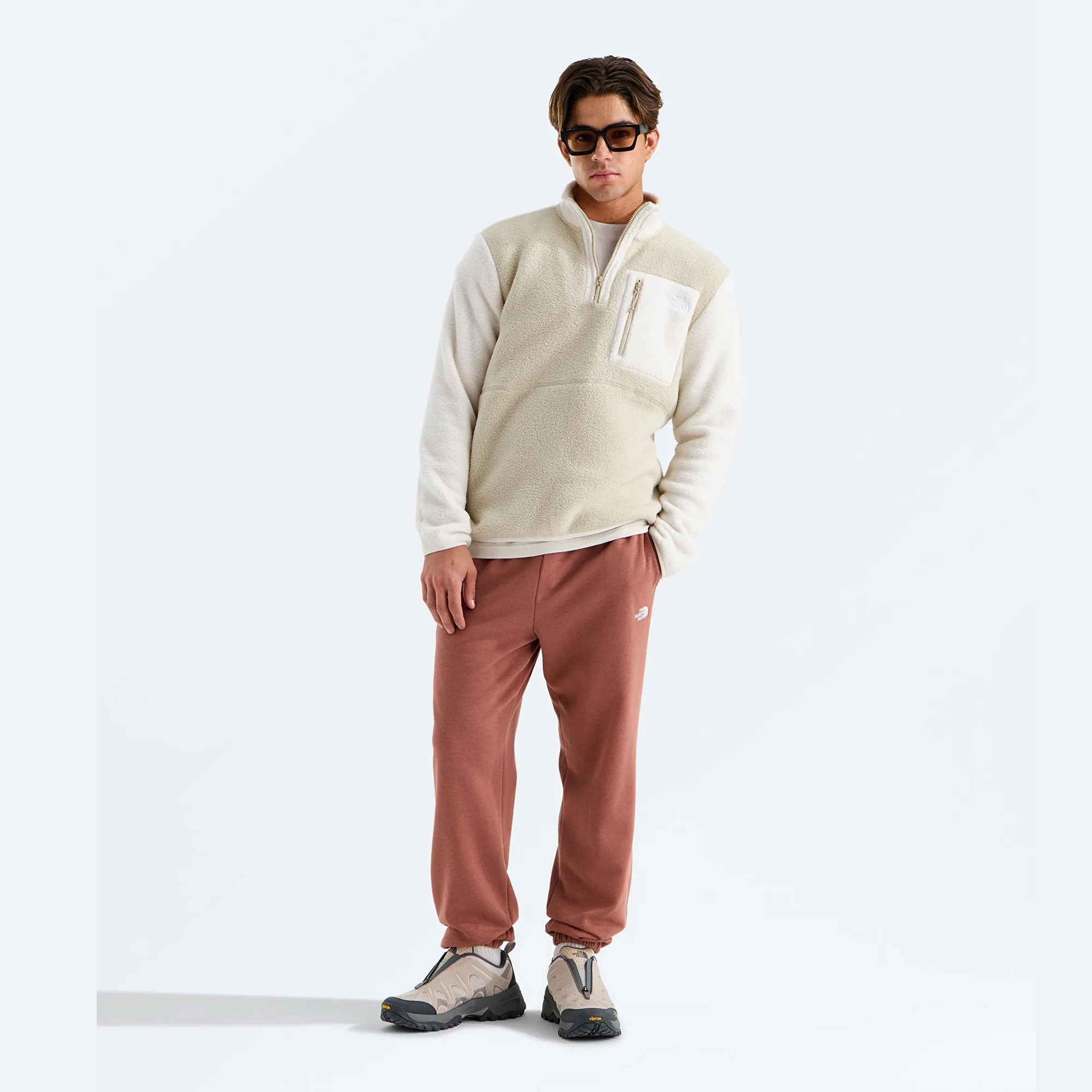 M YUMIORI 1/4 ZIP - SIYAH
