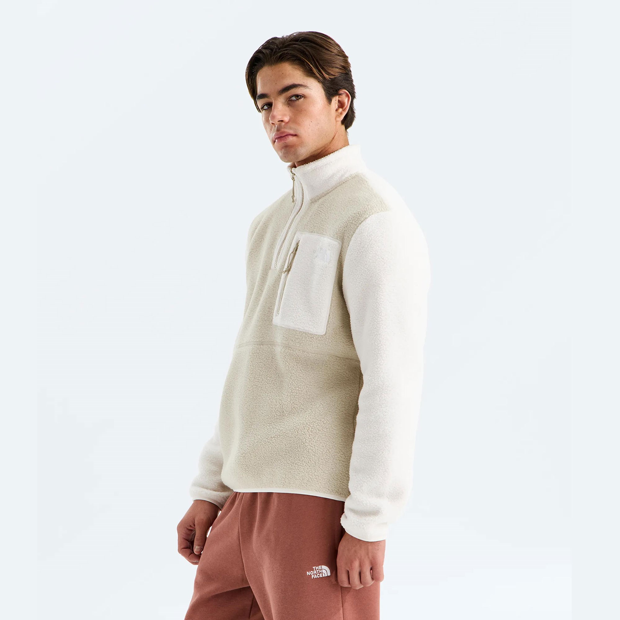 M YUMIORI 1/4 ZIP - SIYAH