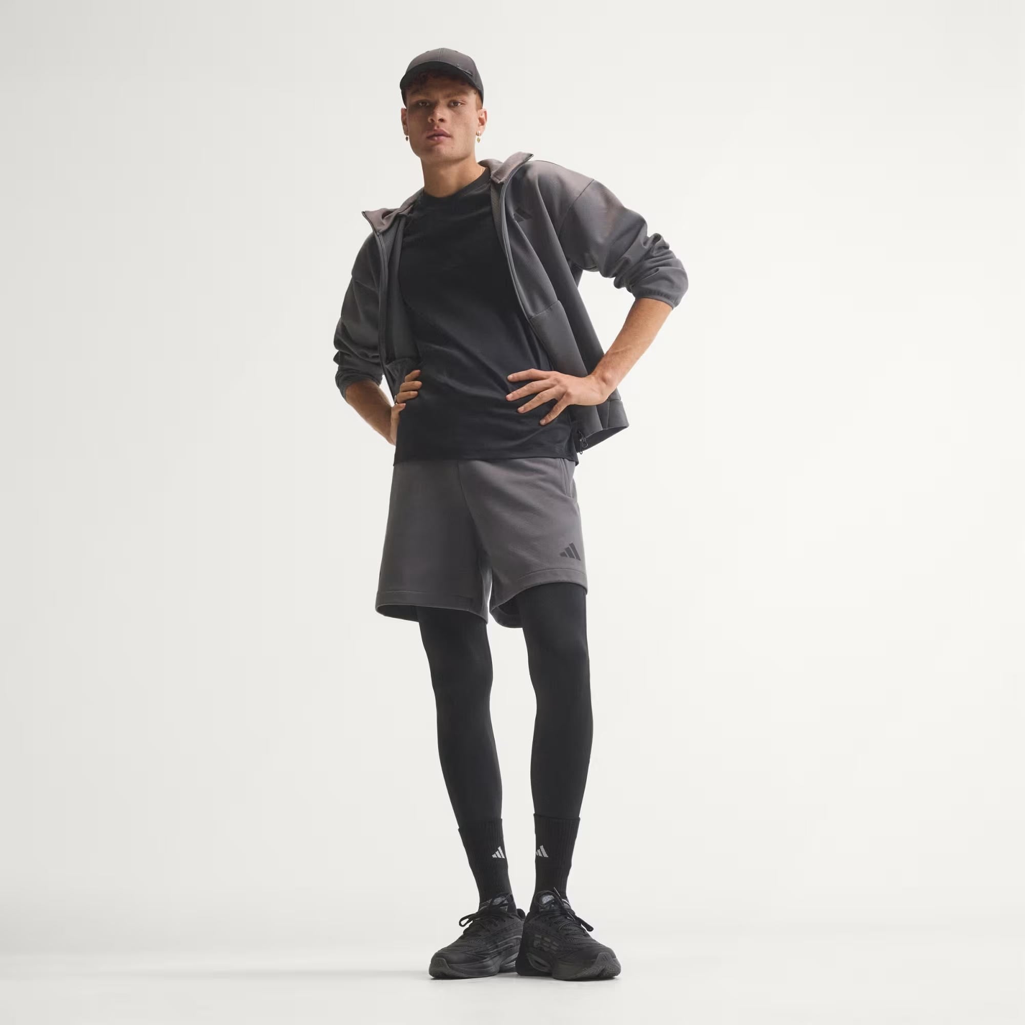 M Z.N.E. TEE RE - ADIDAS SIYAH