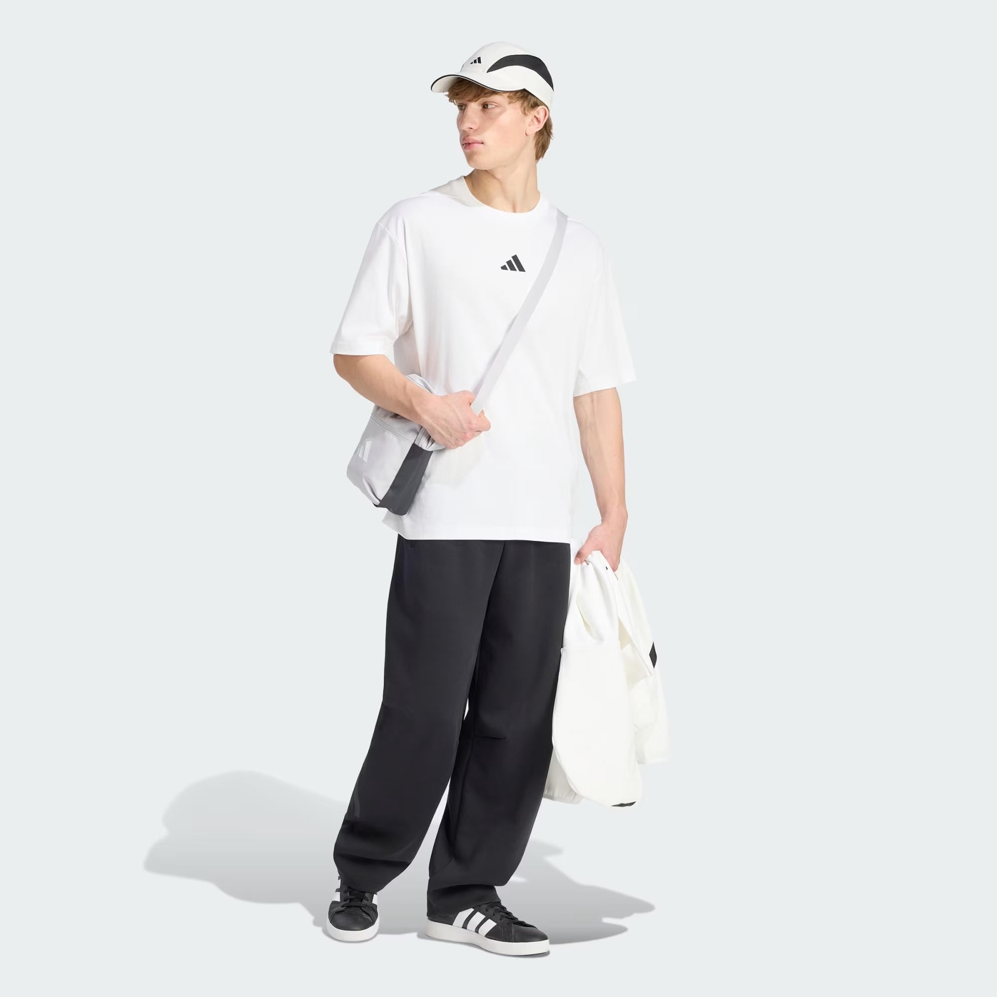 M Z.N.E. TEE LO - ADIDAS SIYAH