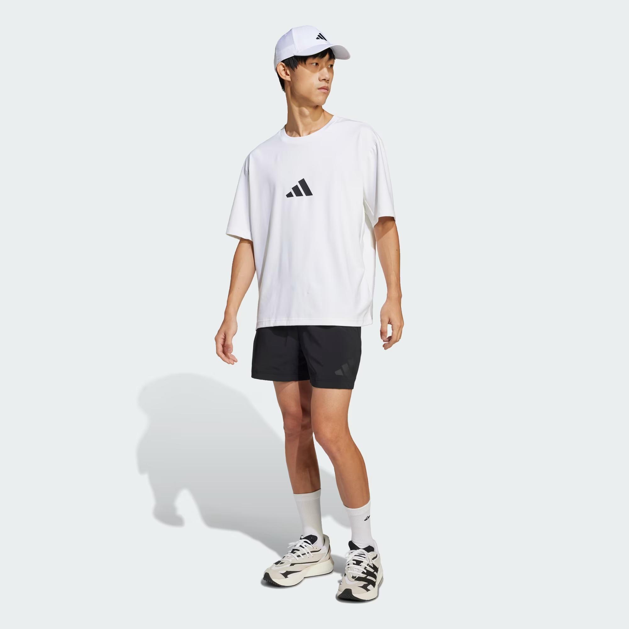 M Z.N.E. TEE LO - ADIDAS SIYAH