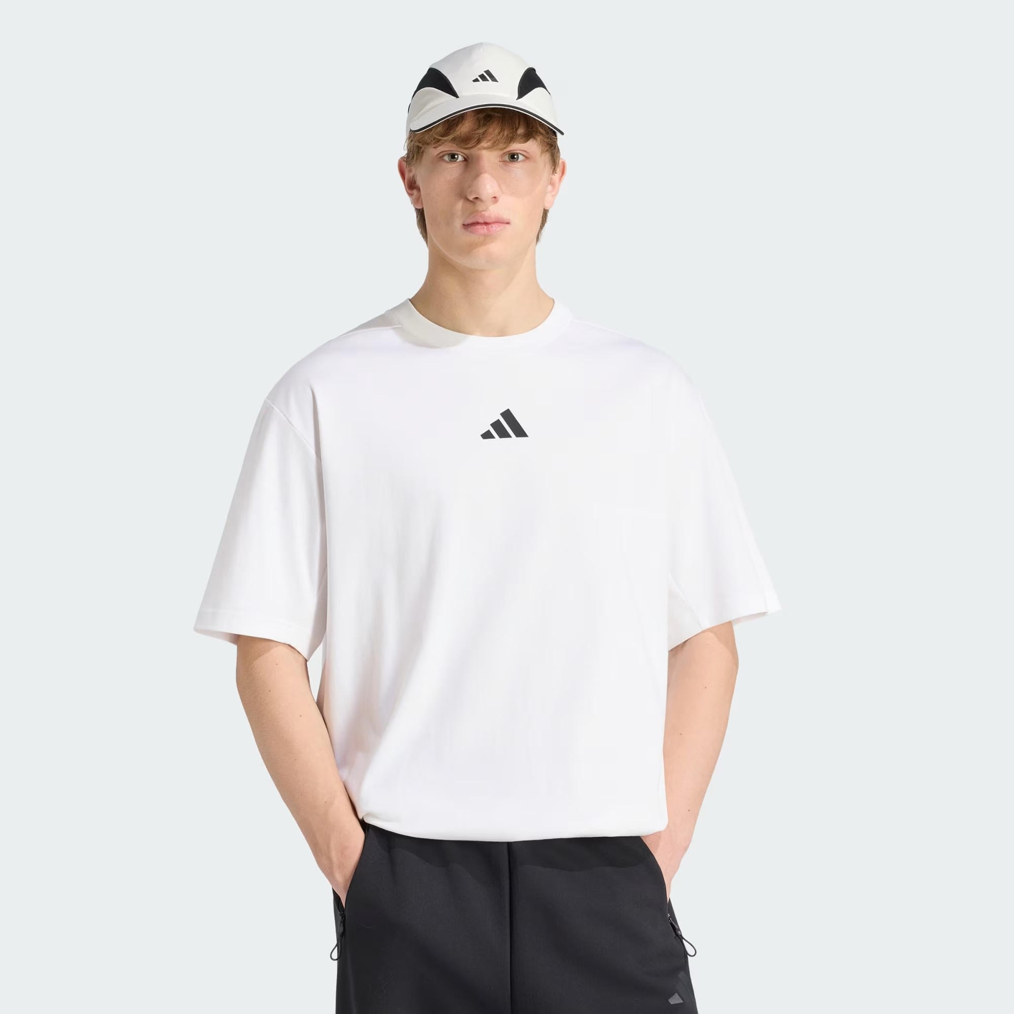 M Z.N.E. TEE LO - ADIDAS SIYAH