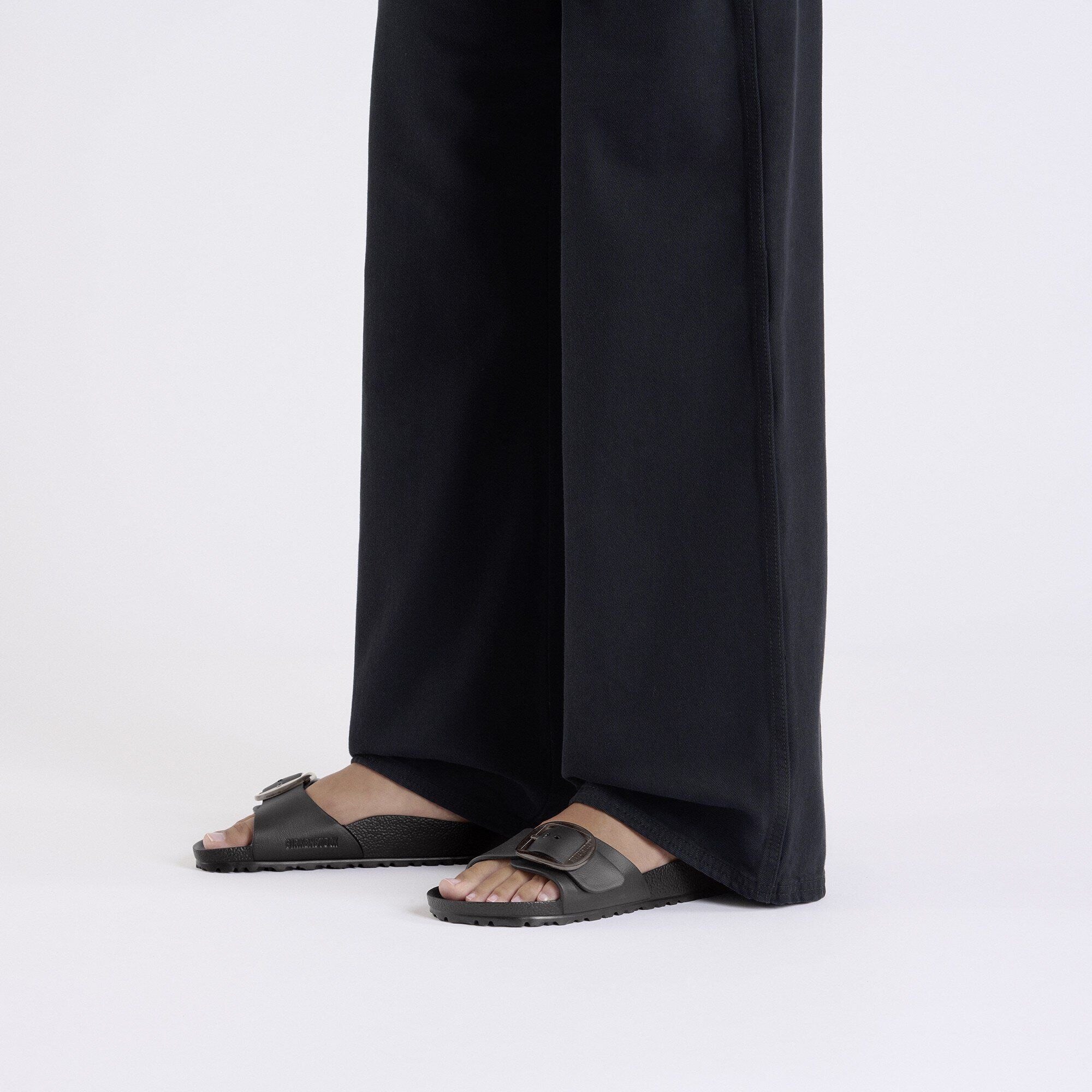 MADRID EVA BIG BUCKLE - SİYAH