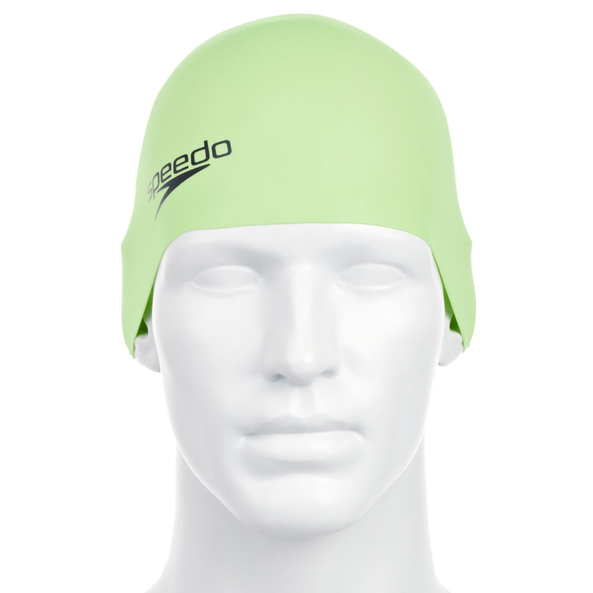 Speedo Moulded Swimcap Silicon Cap Bone