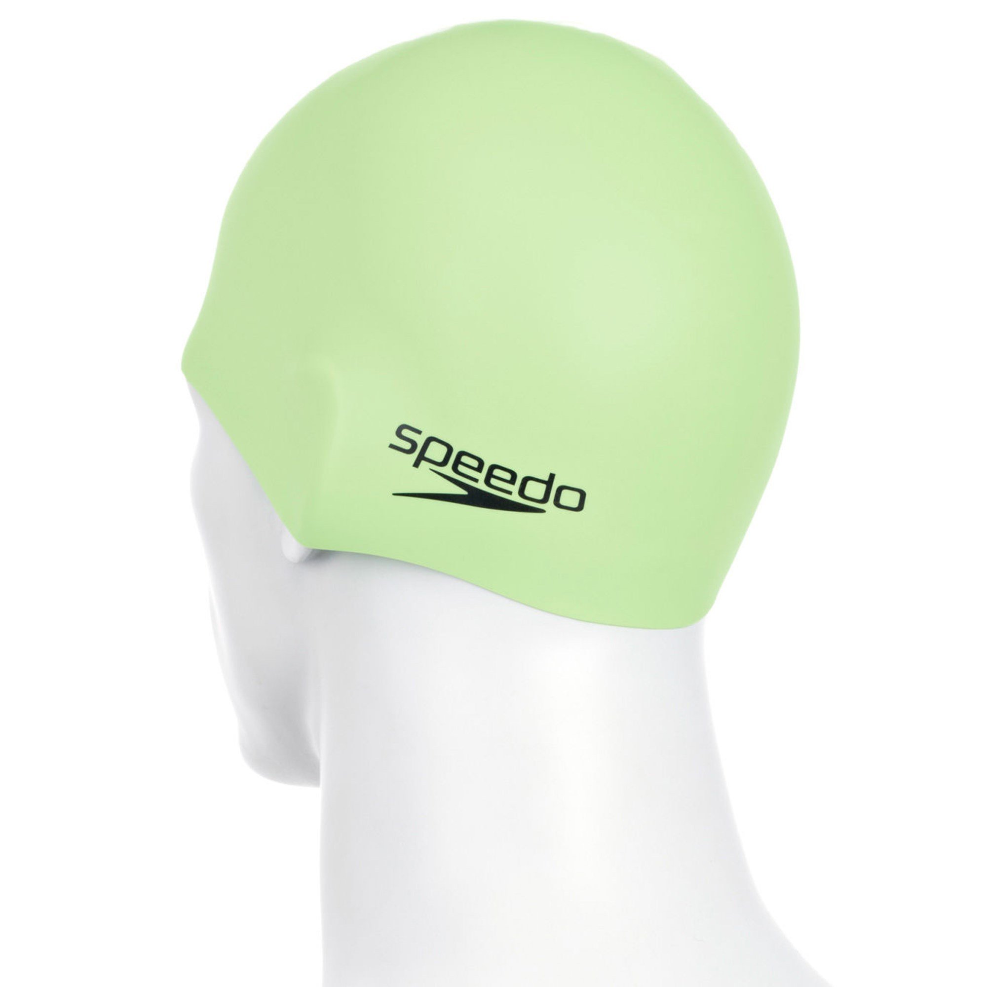 Speedo Moulded Swimcap Silicon Cap Bone