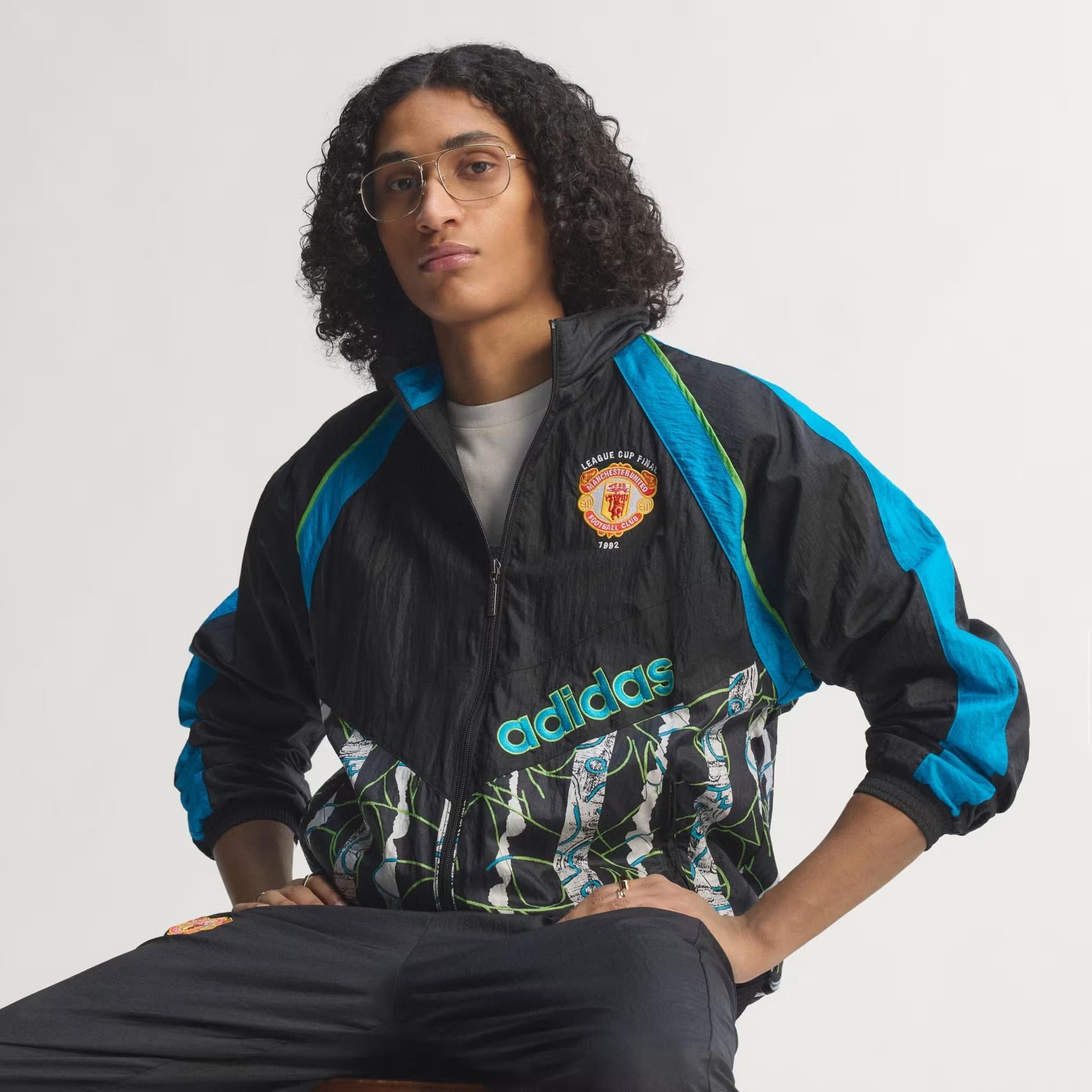 MUFC JKT 90 - ADIDAS SIYAH