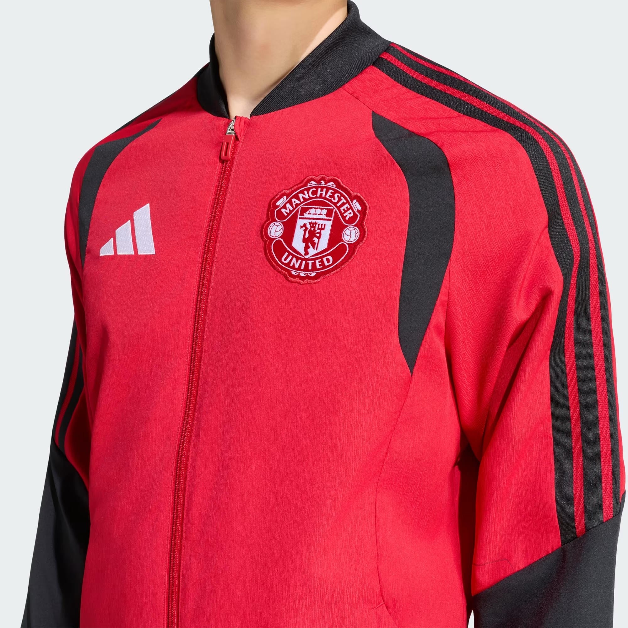 MUFC PRE JKT - ADIDAS SIYAH