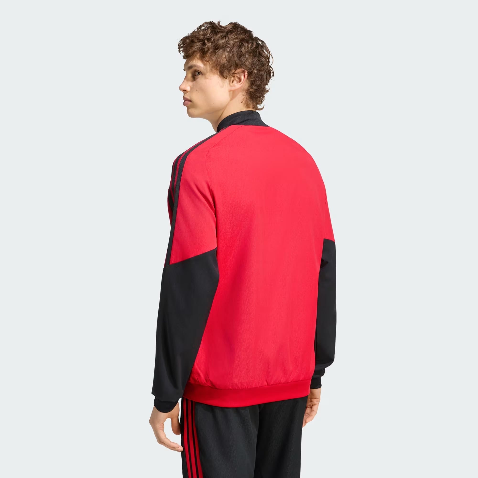 MUFC PRE JKT - ADIDAS SIYAH