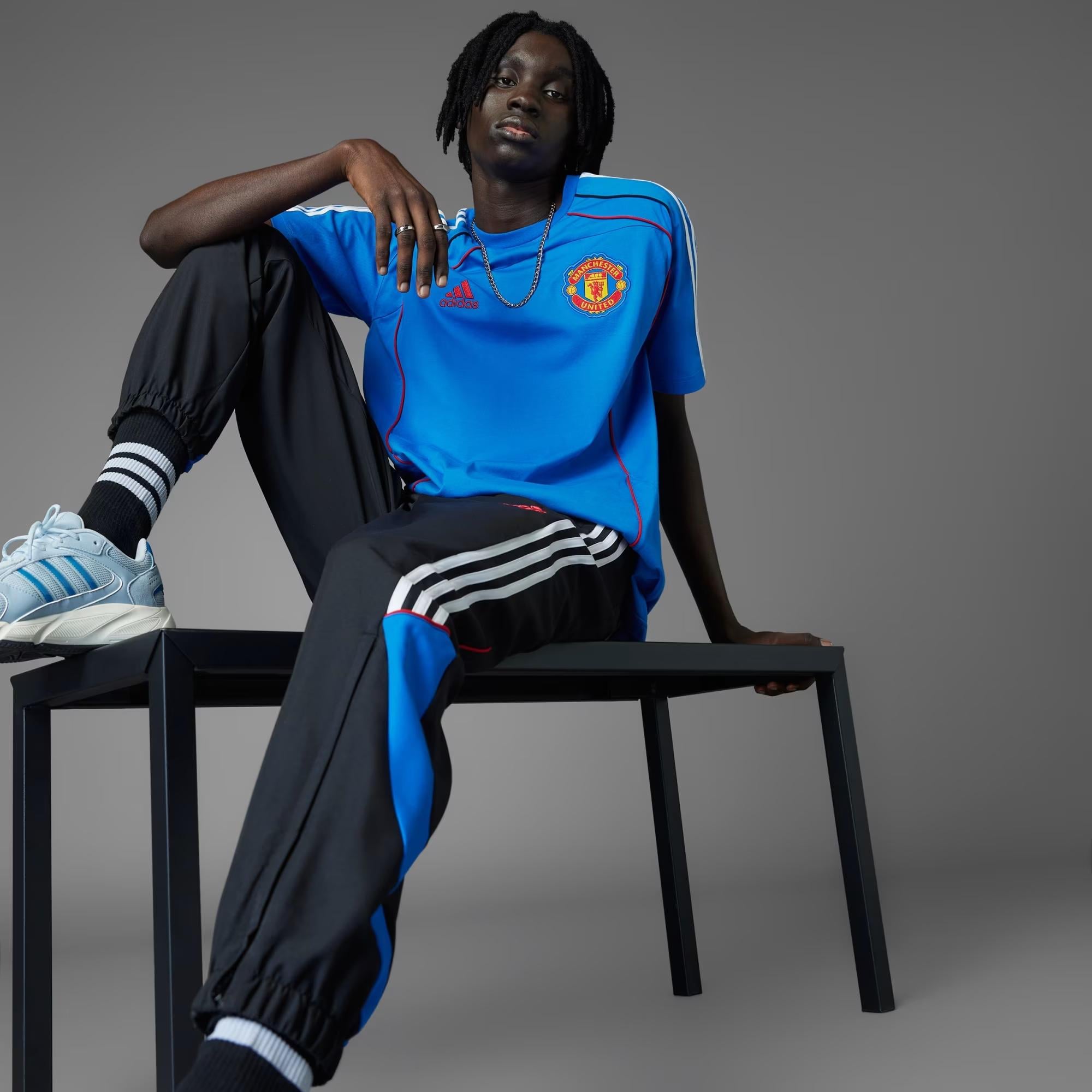 MUFC UBP TEE - ADIDAS SIYAH